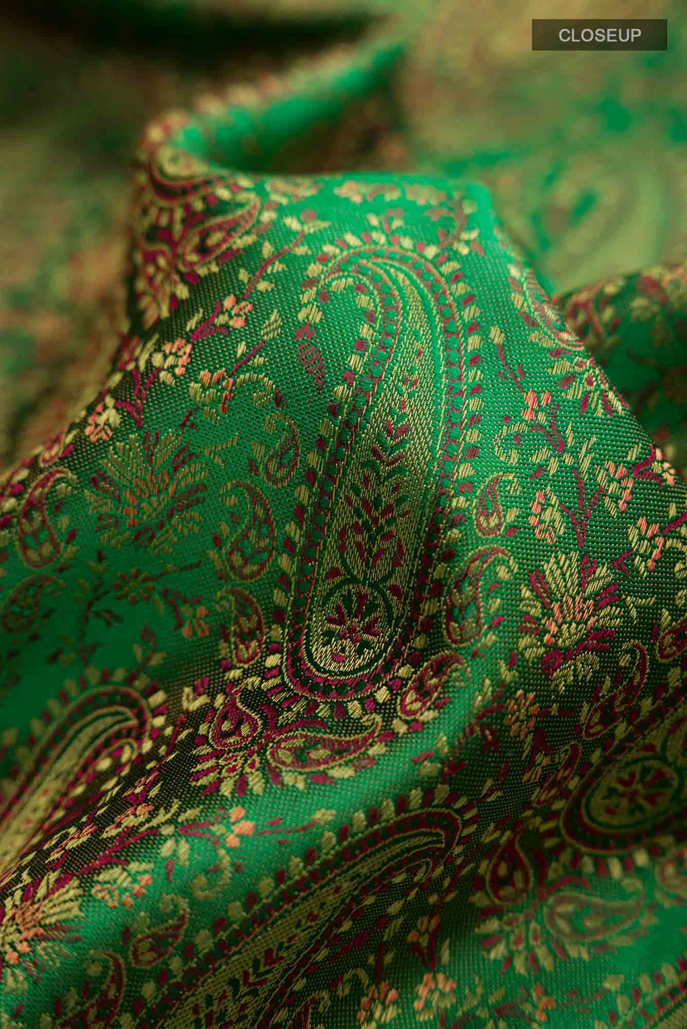 Green Kanchipuram Silk Saree