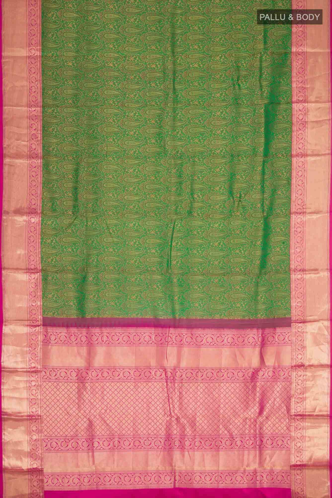 Green Kanchipuram Silk Saree