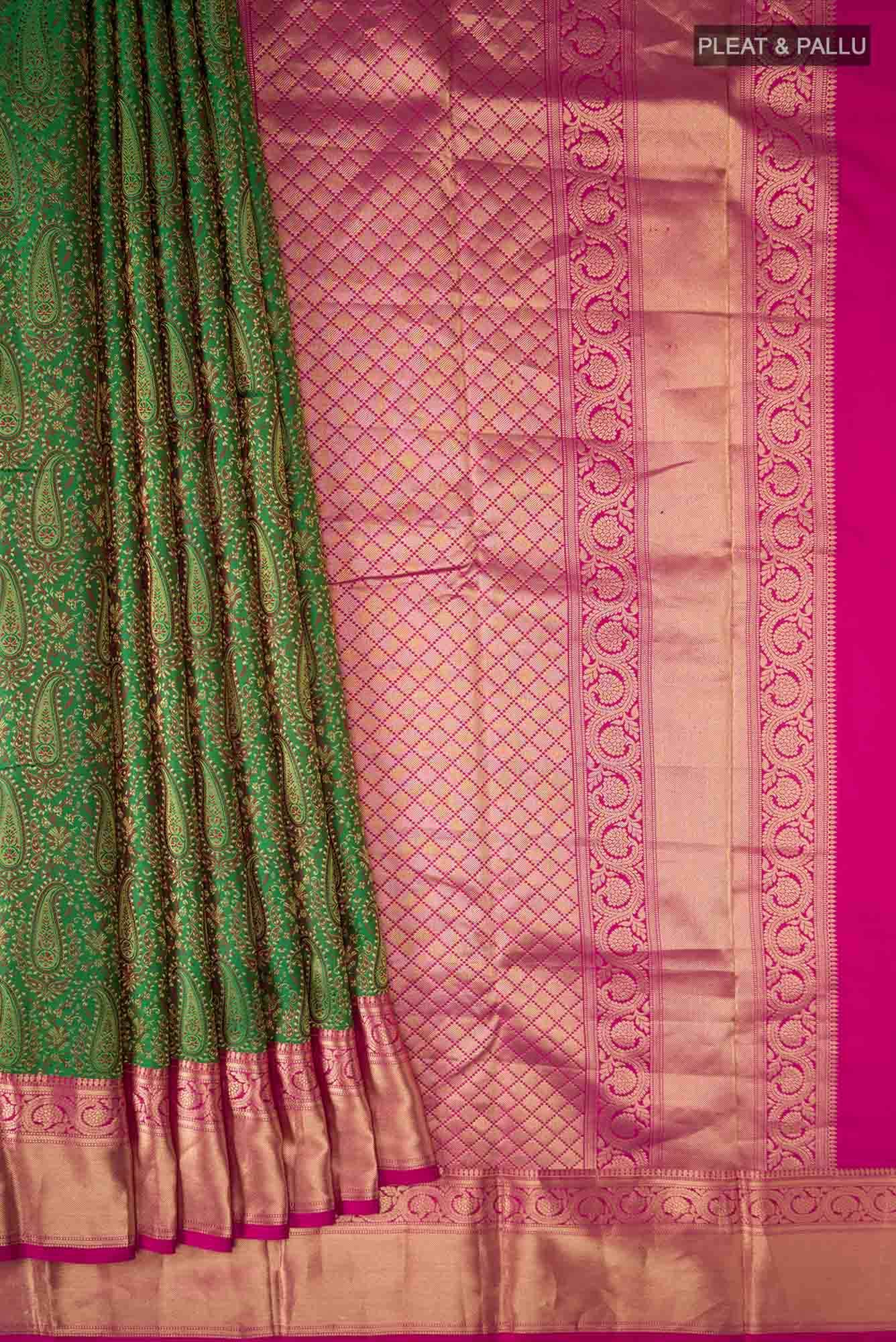 Green Kanchipuram Silk Saree