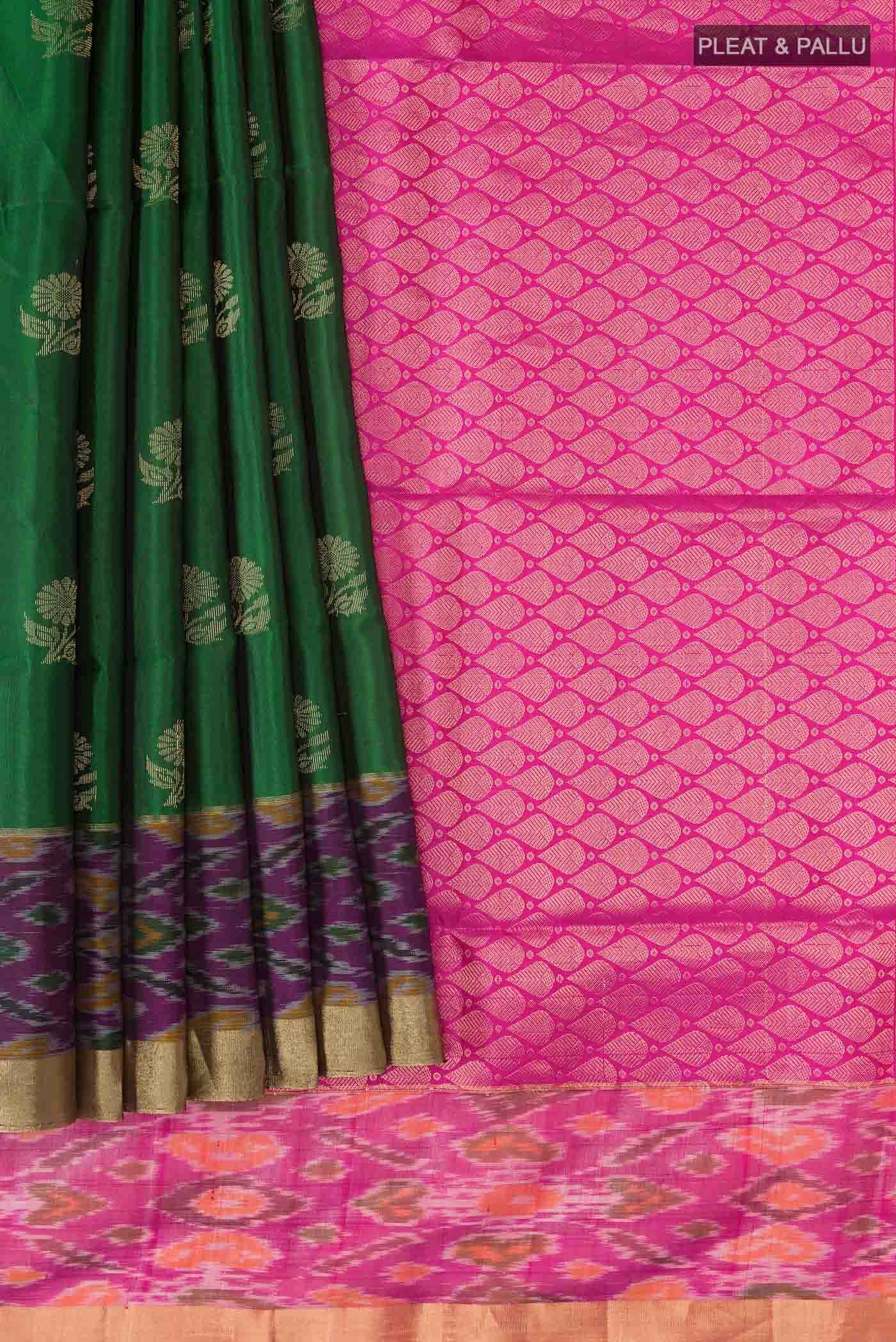 Green Soft Silk Saree