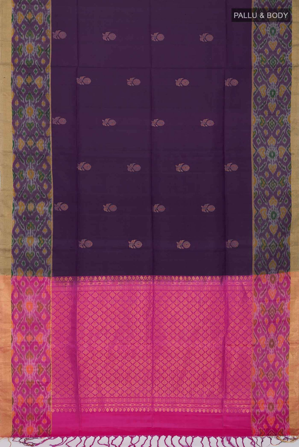 Purple Soft Silk Saree