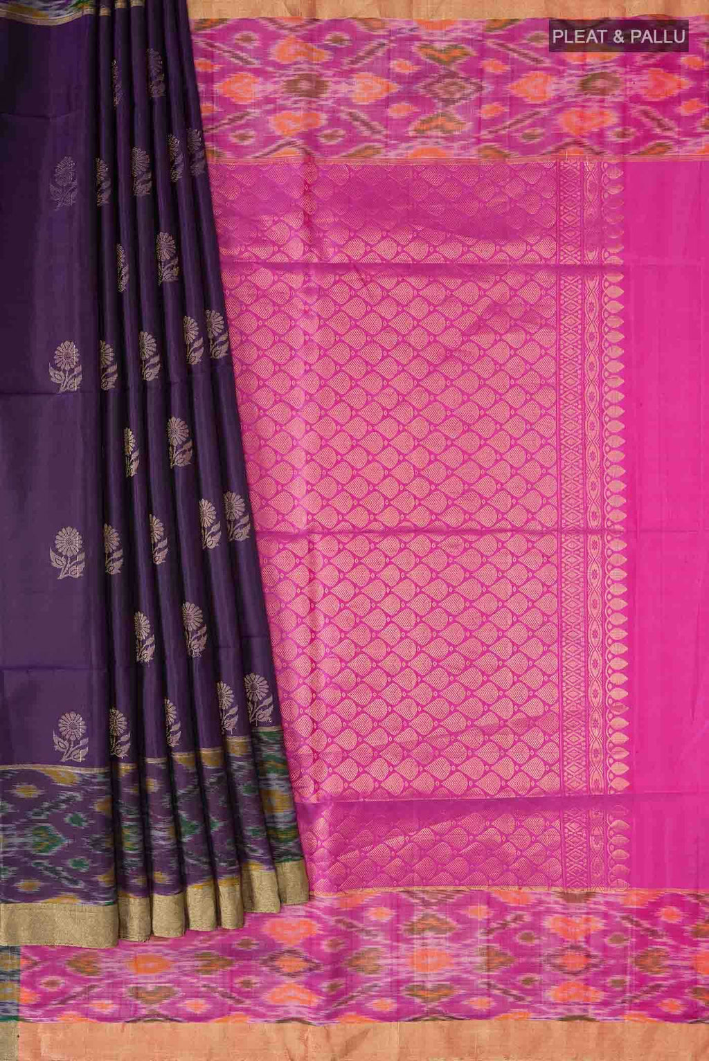 Purple Soft Silk Saree