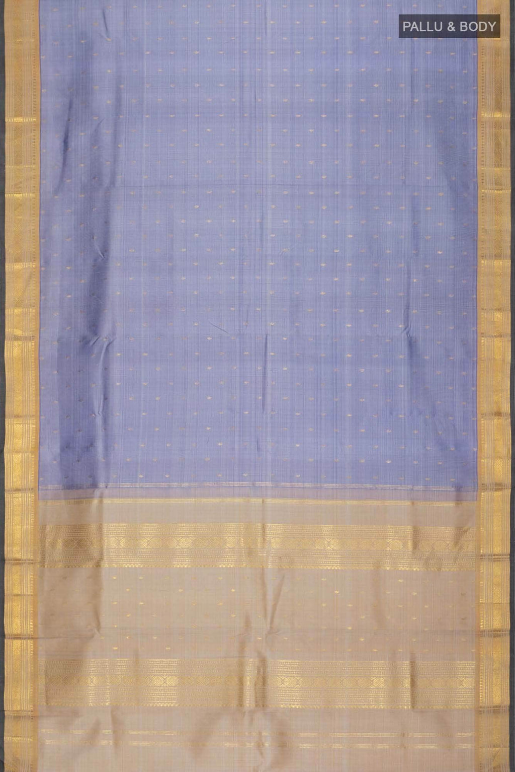 Blue Kanchipuram Silk Saree