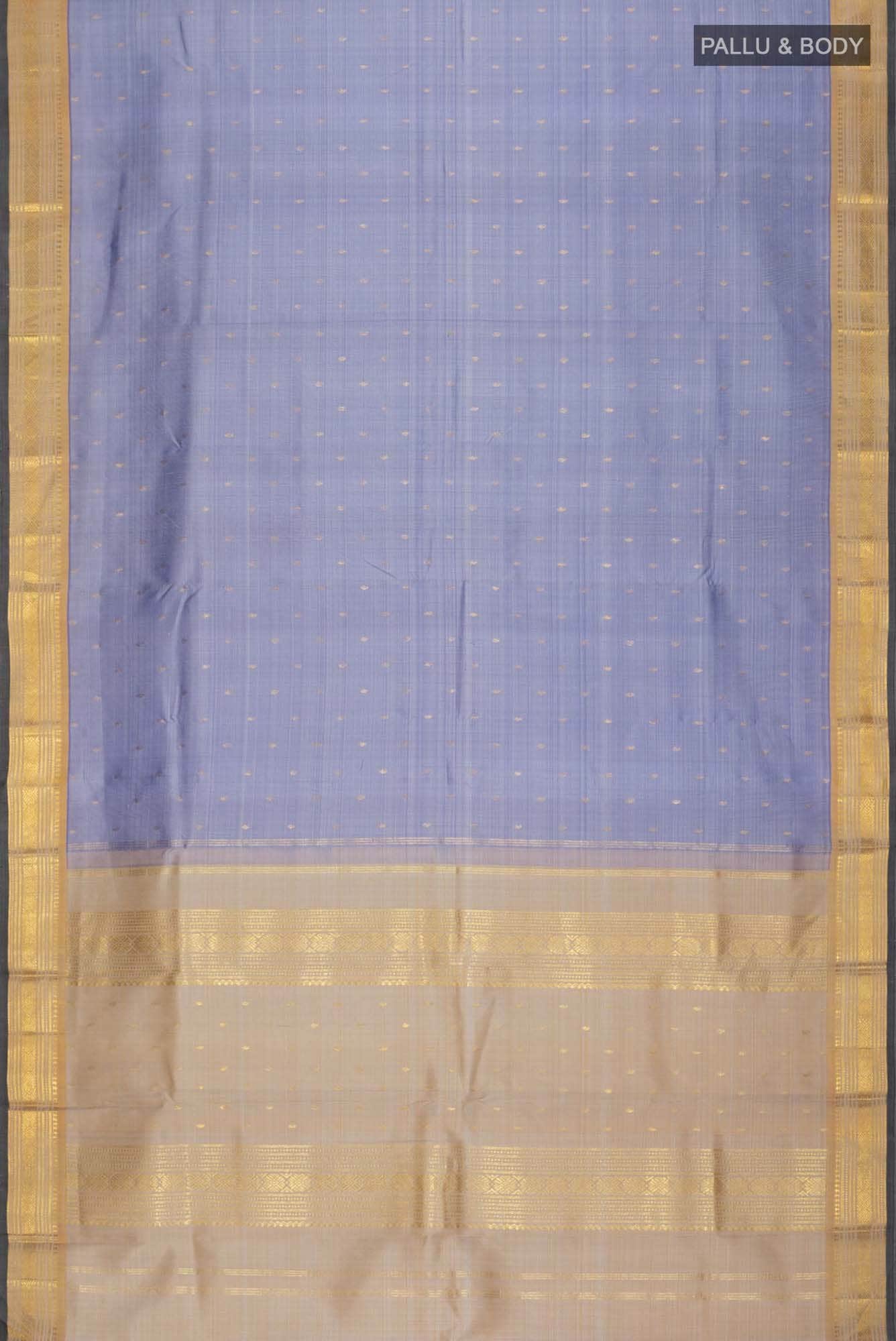 Blue Kanchipuram Silk Saree