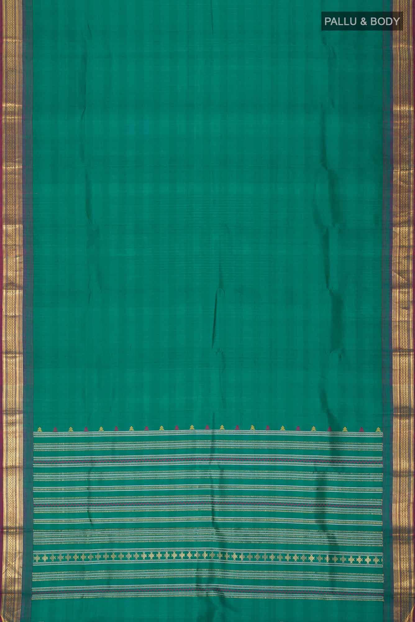 Green Kanchipuram Silk Saree