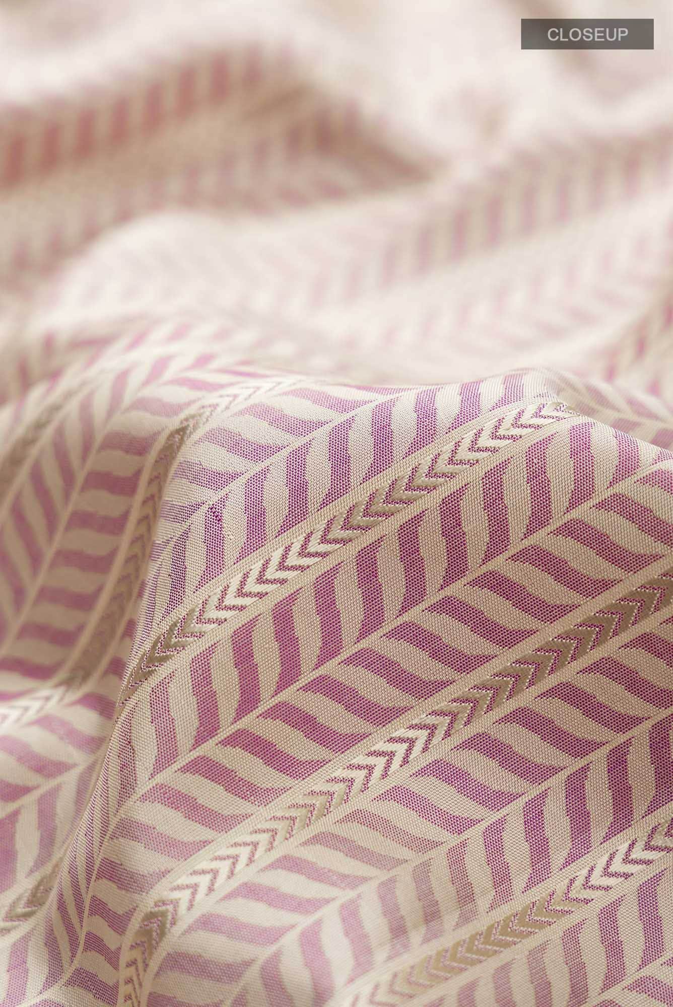 Beige Kanchipuram Silk Saree