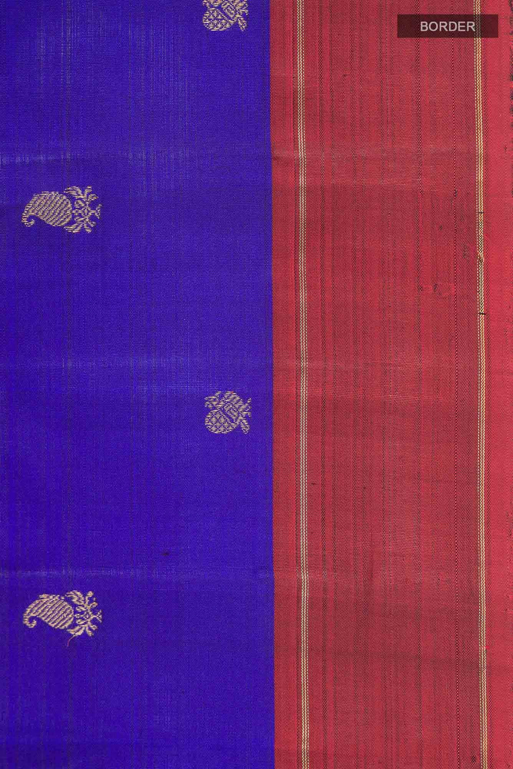 Blue Kanchipuram Silk Saree