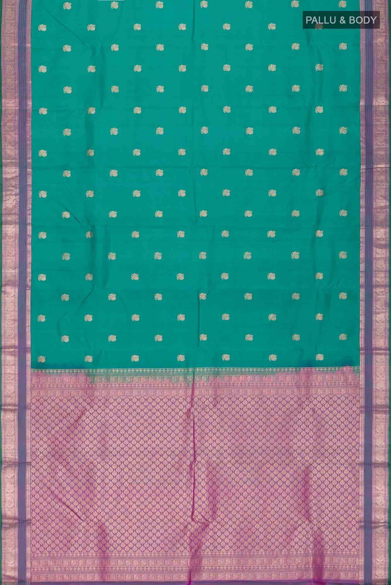Green Kanchipuram Silk Saree