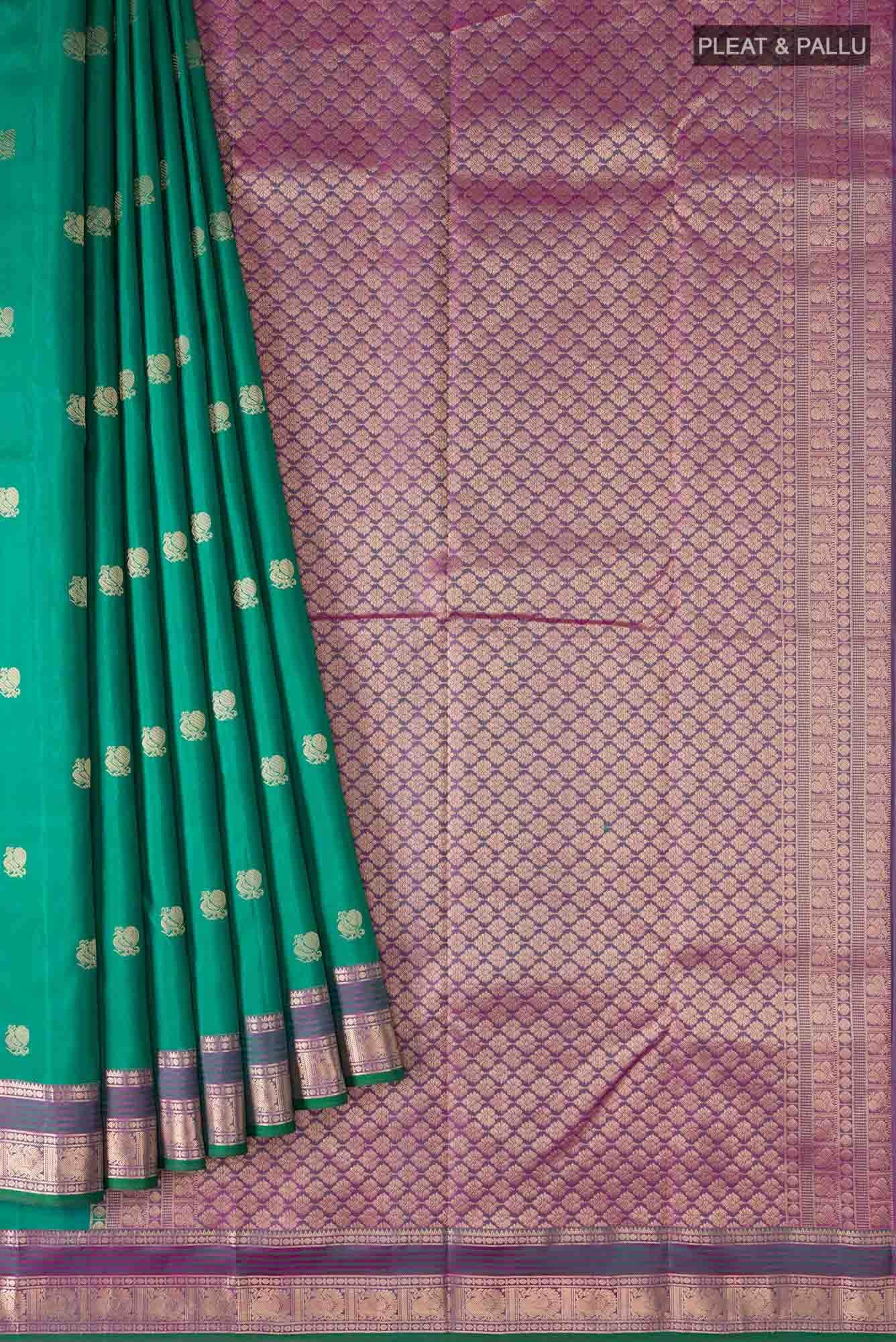 Green Kanchipuram Silk Saree