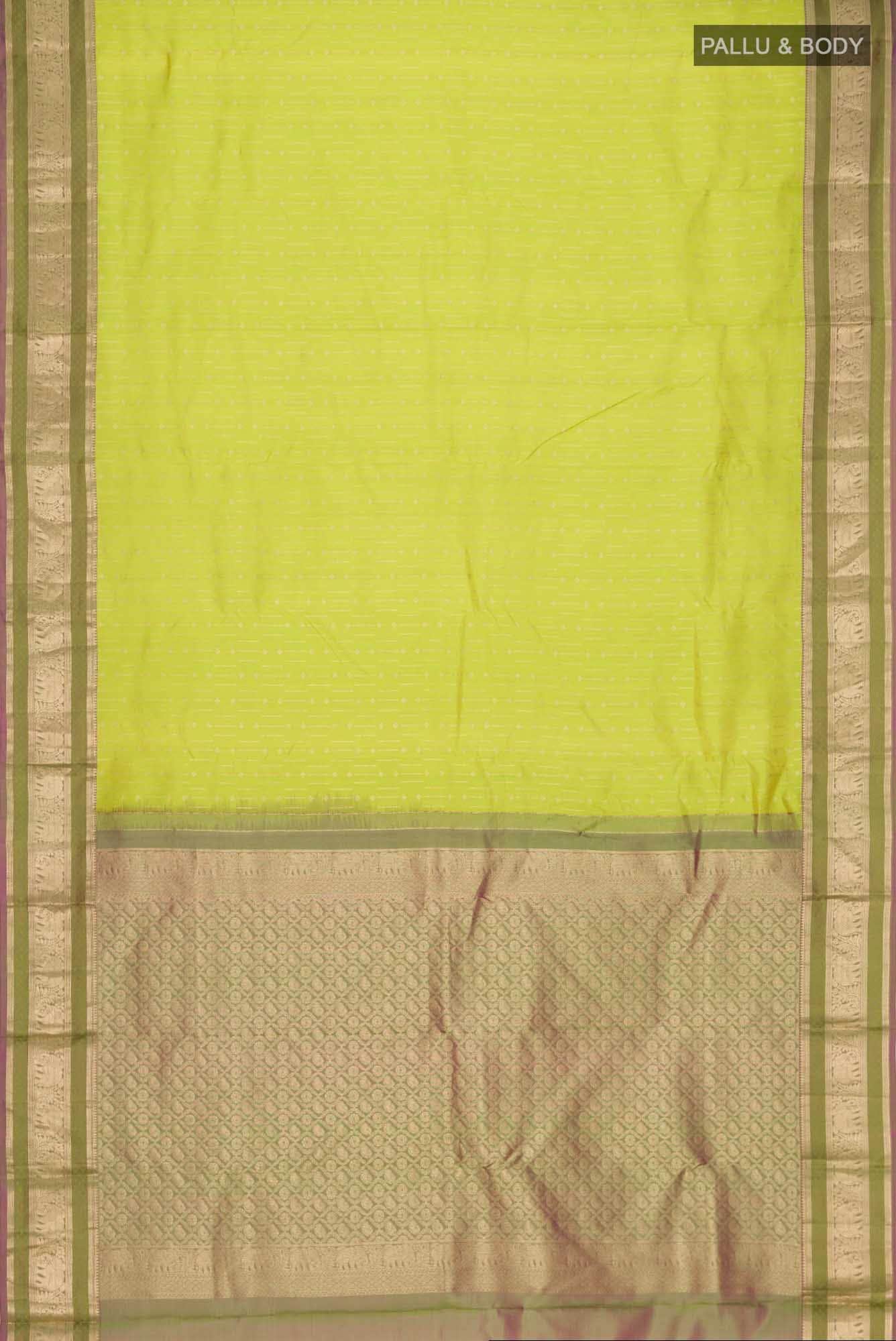 Green Kanchipuram Silk Saree