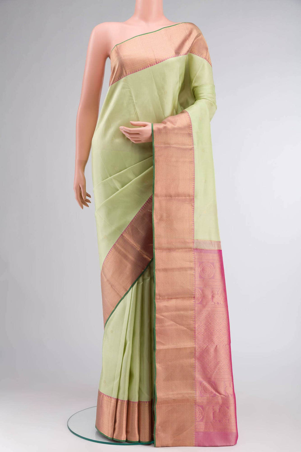 Green Kanchipuram Silk Saree