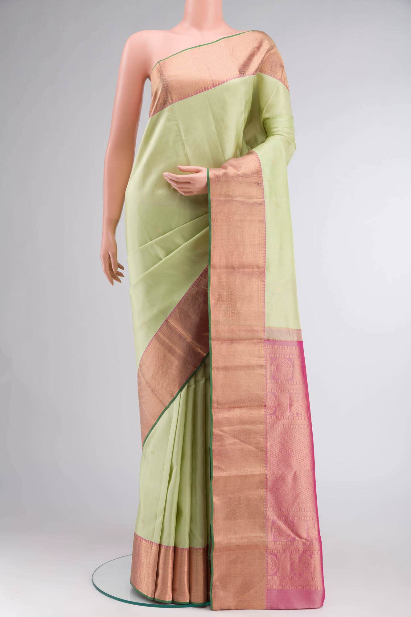Green Kanchipuram Silk Saree