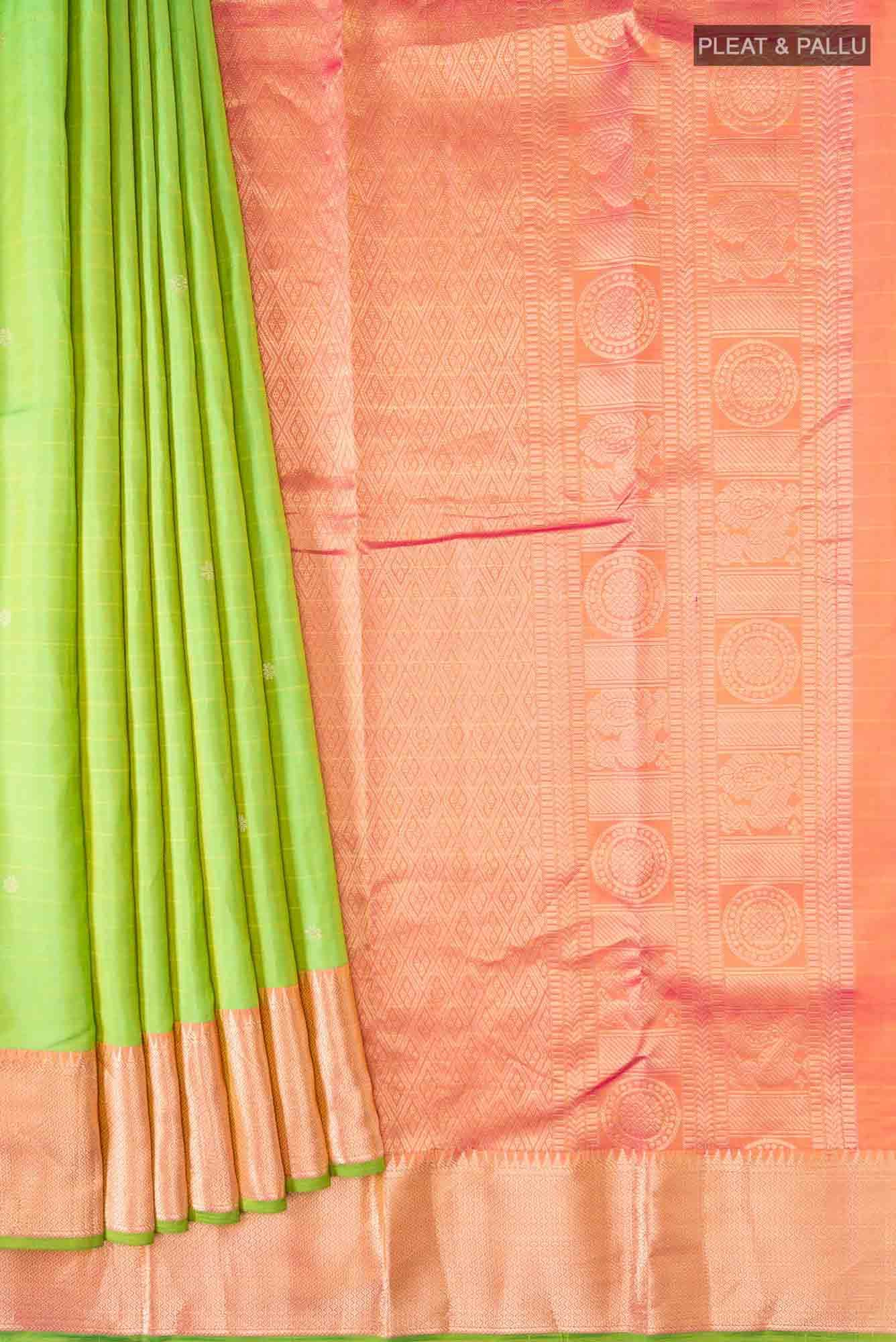 Green Kanchipuram Silk Saree