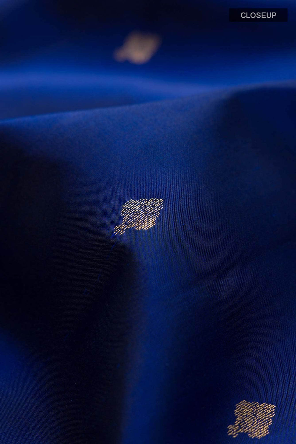Blue Kanchipuram Silk Saree