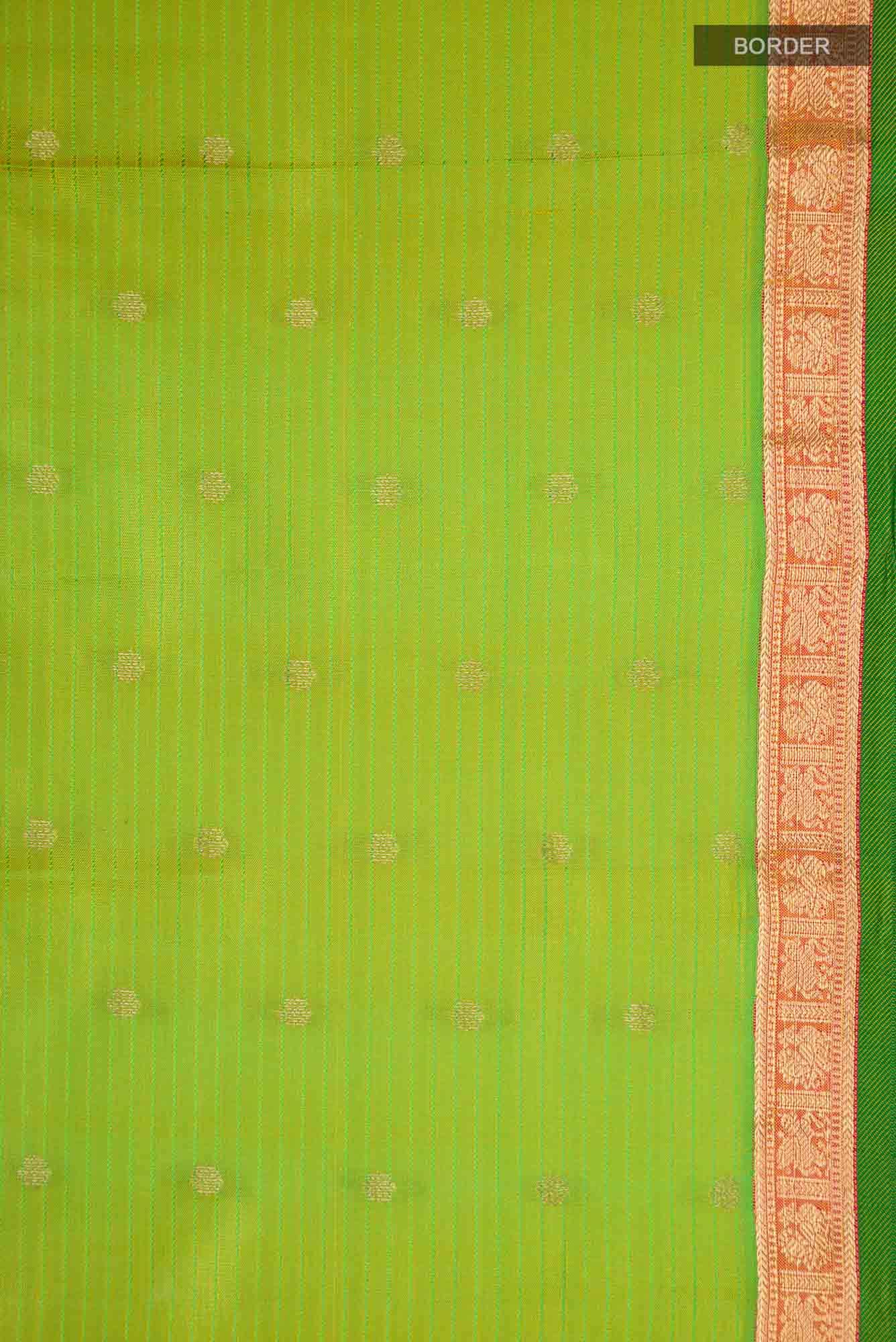 Green Kanchipuram Silk Saree