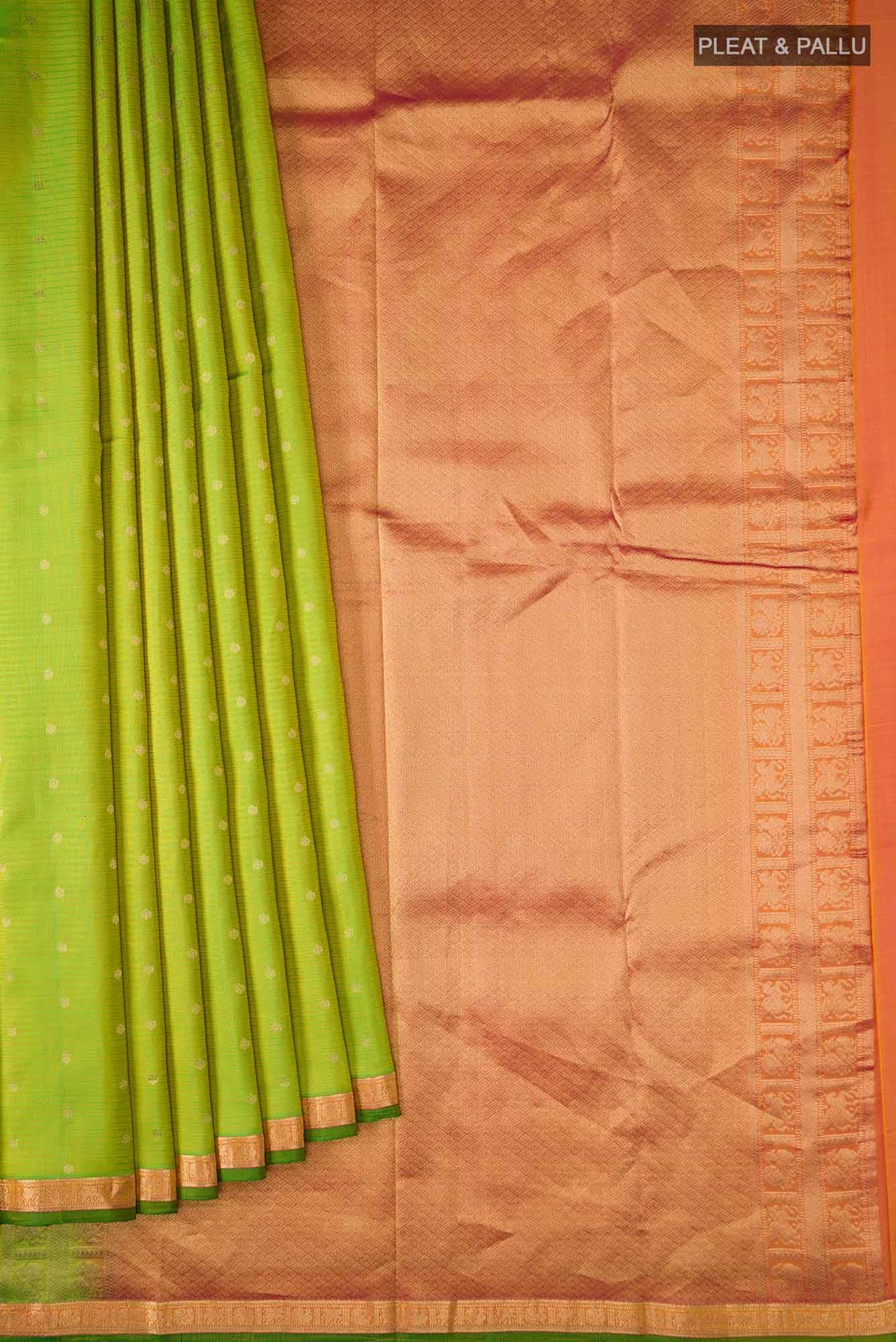 Green Kanchipuram Silk Saree