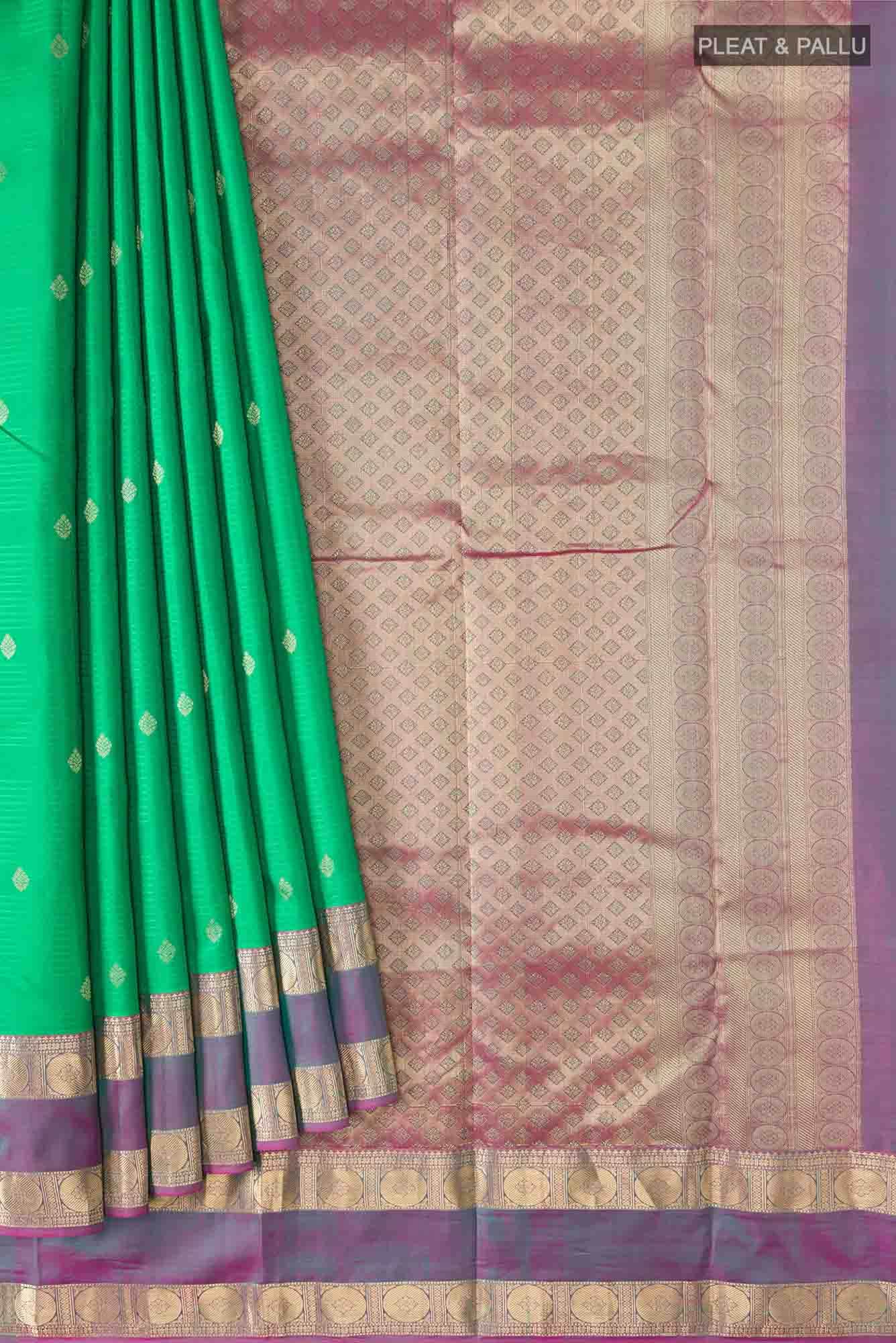 Green Kanchipuram Silk Saree