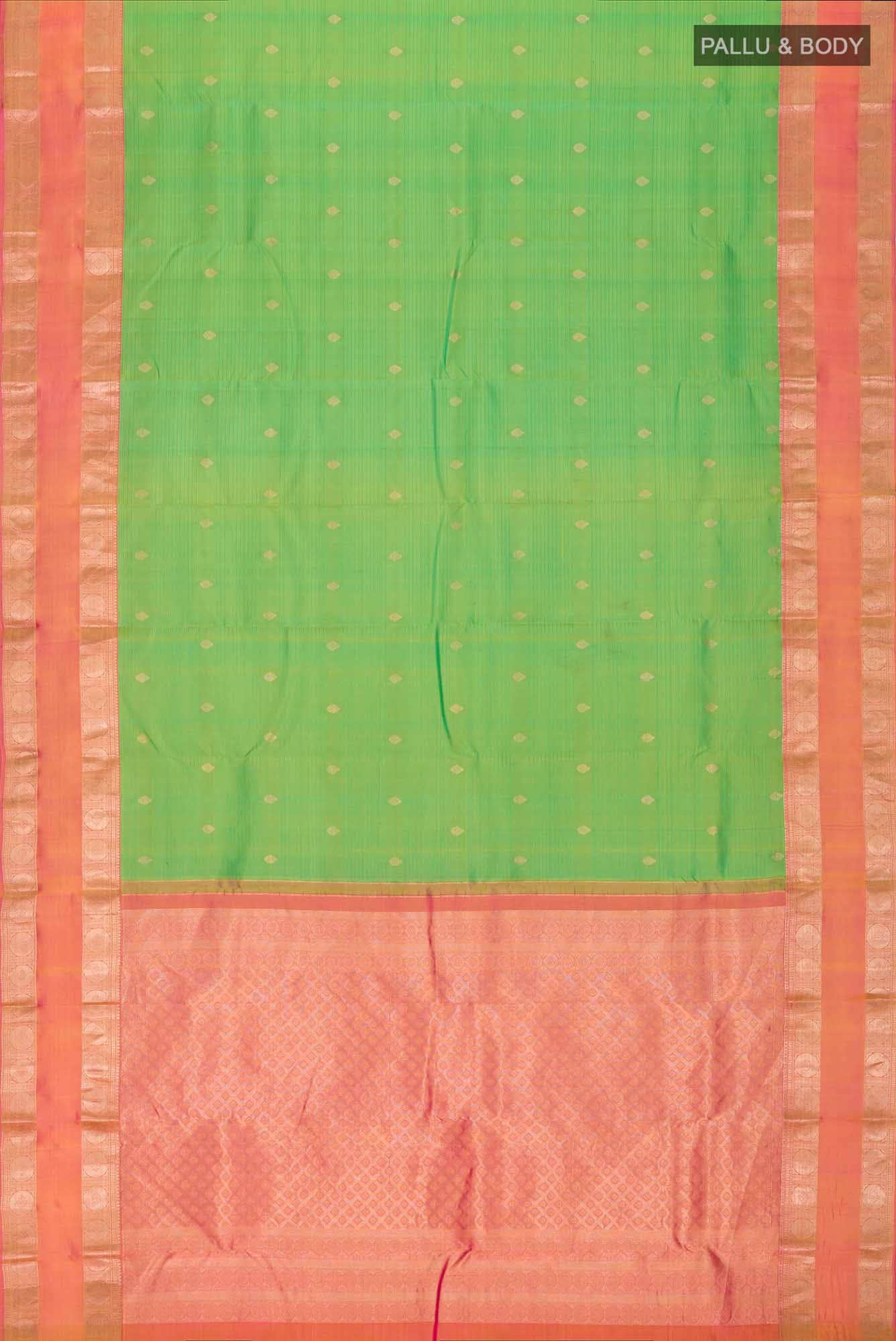 Green Kanchipuram Silk Saree