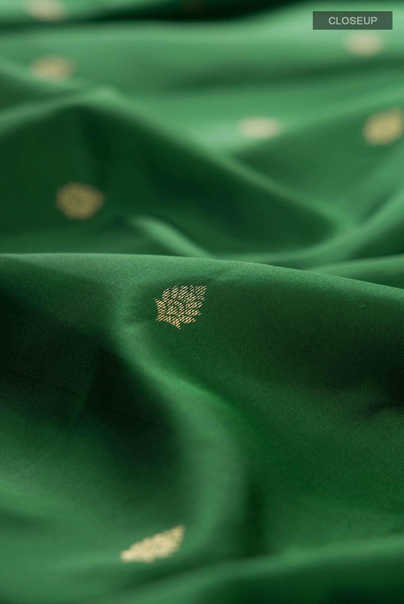 Green Kanchipuram Silk Saree