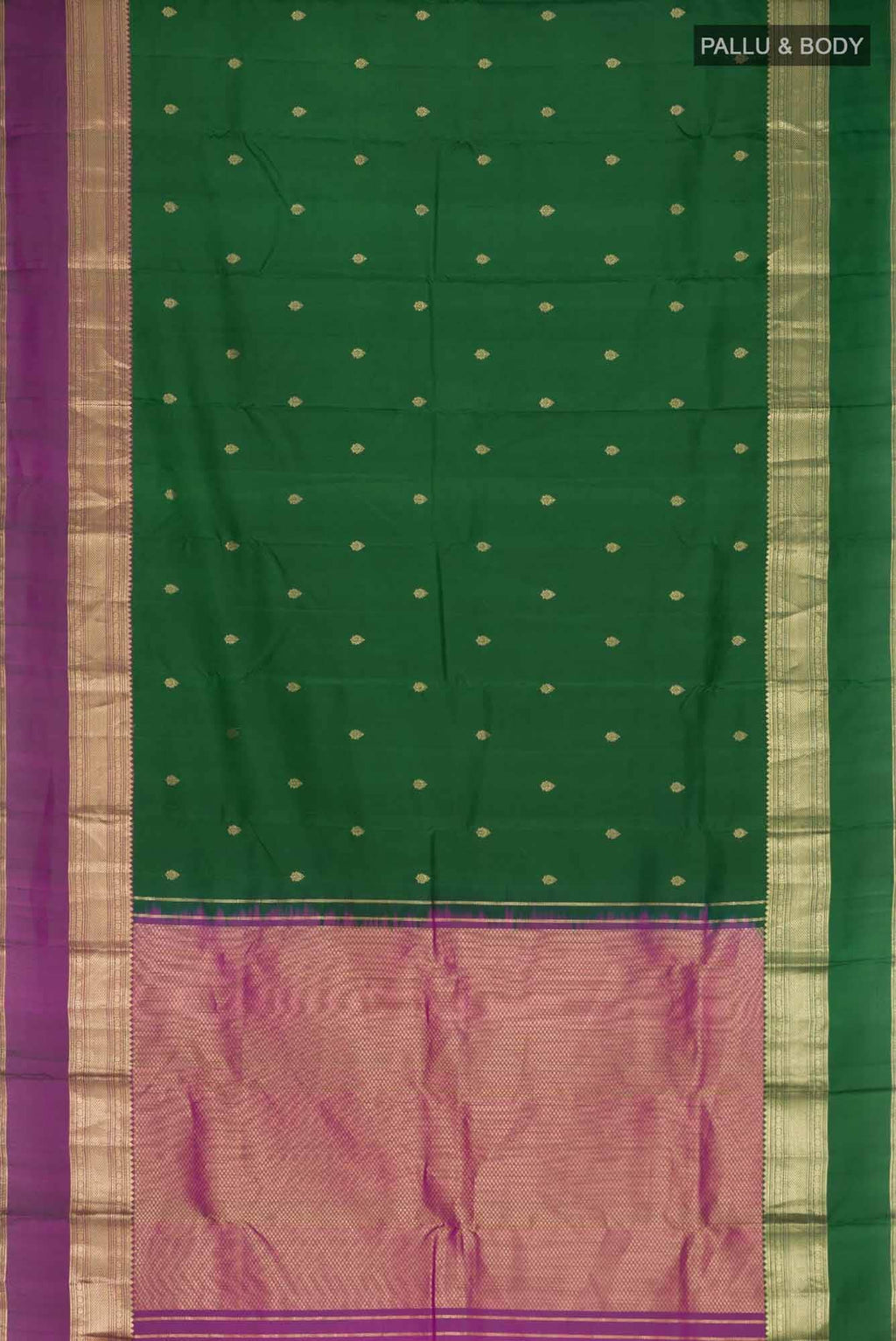Green Kanchipuram Silk Saree