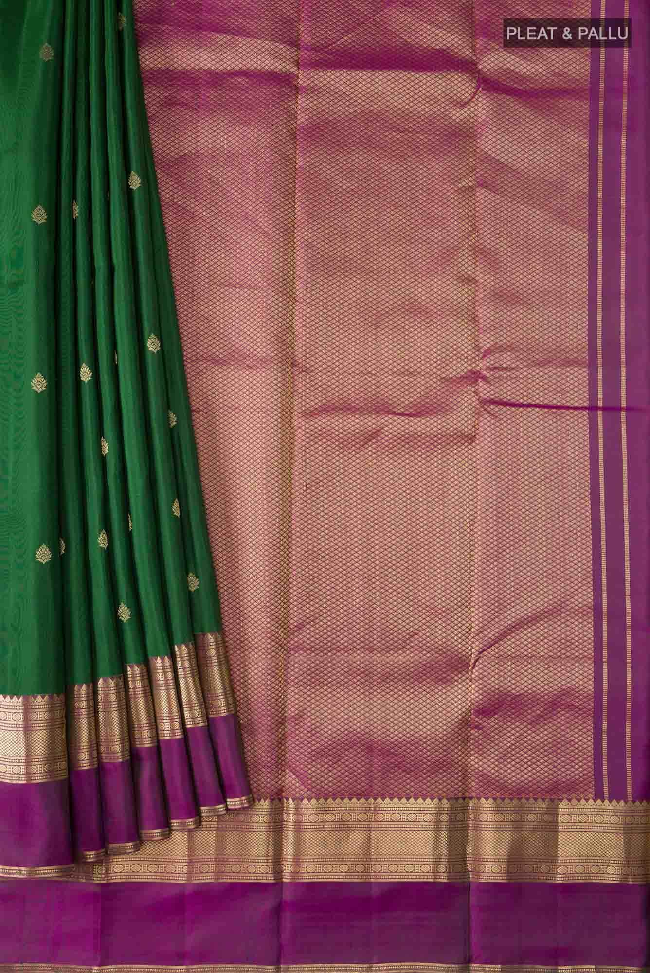Green Kanchipuram Silk Saree