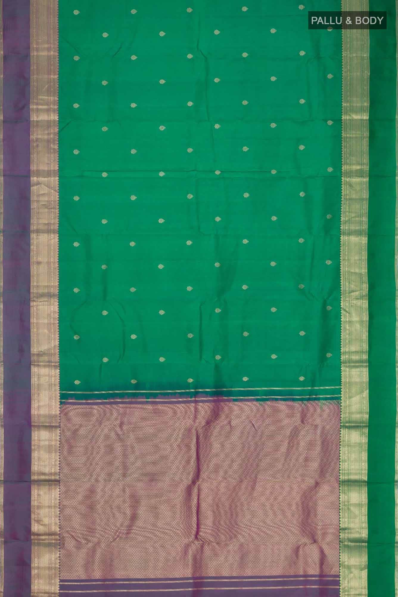 Green Kanchipuram Silk Saree