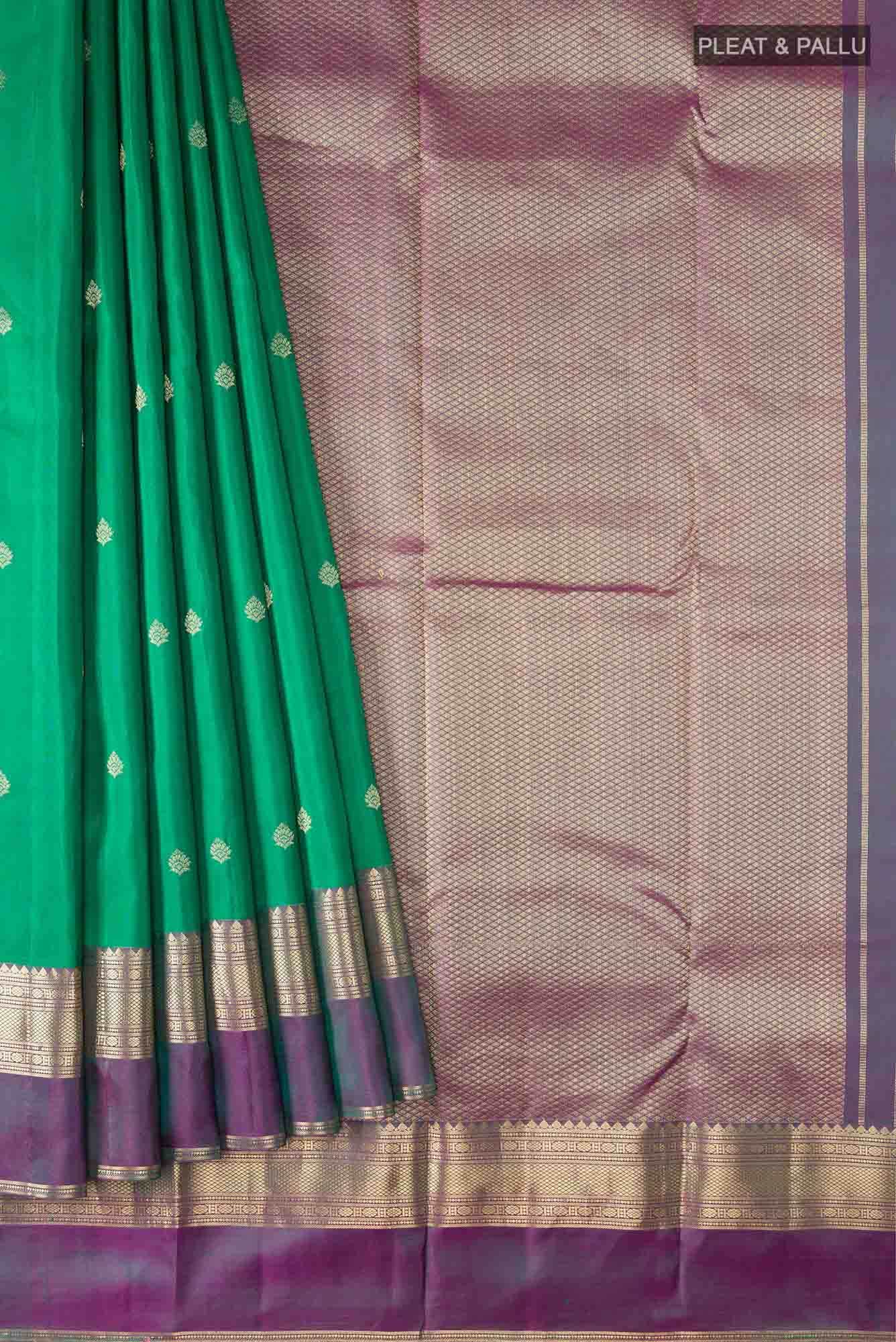 Green Kanchipuram Silk Saree
