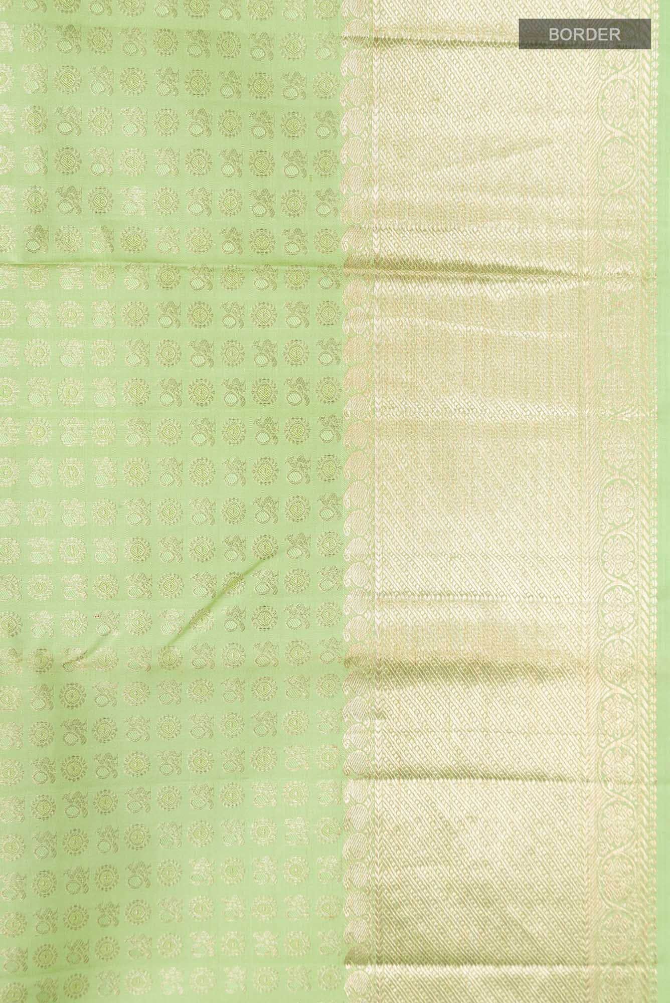 Green Kanchipuram Silk Saree