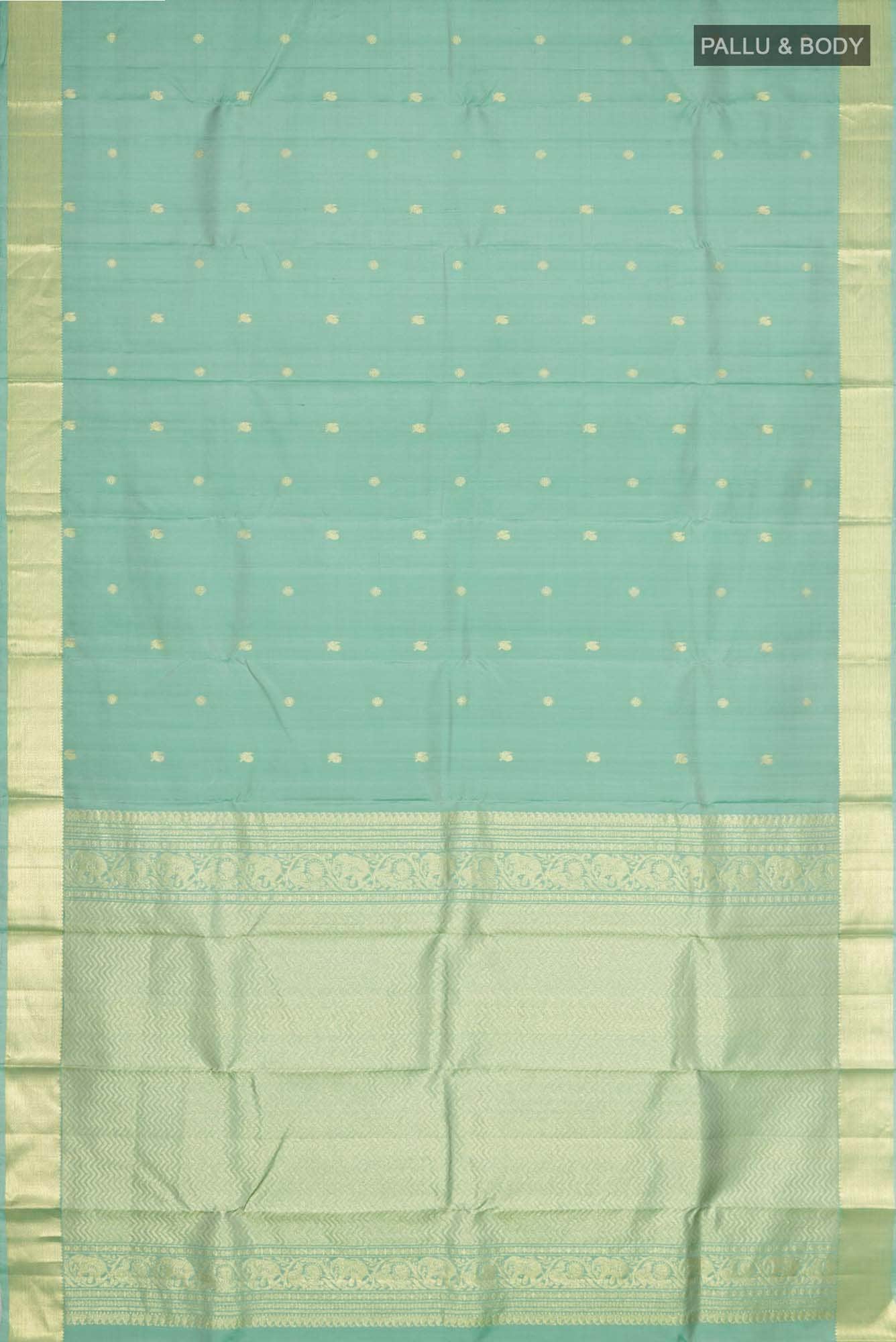 Green Kanchipuram Silk Saree