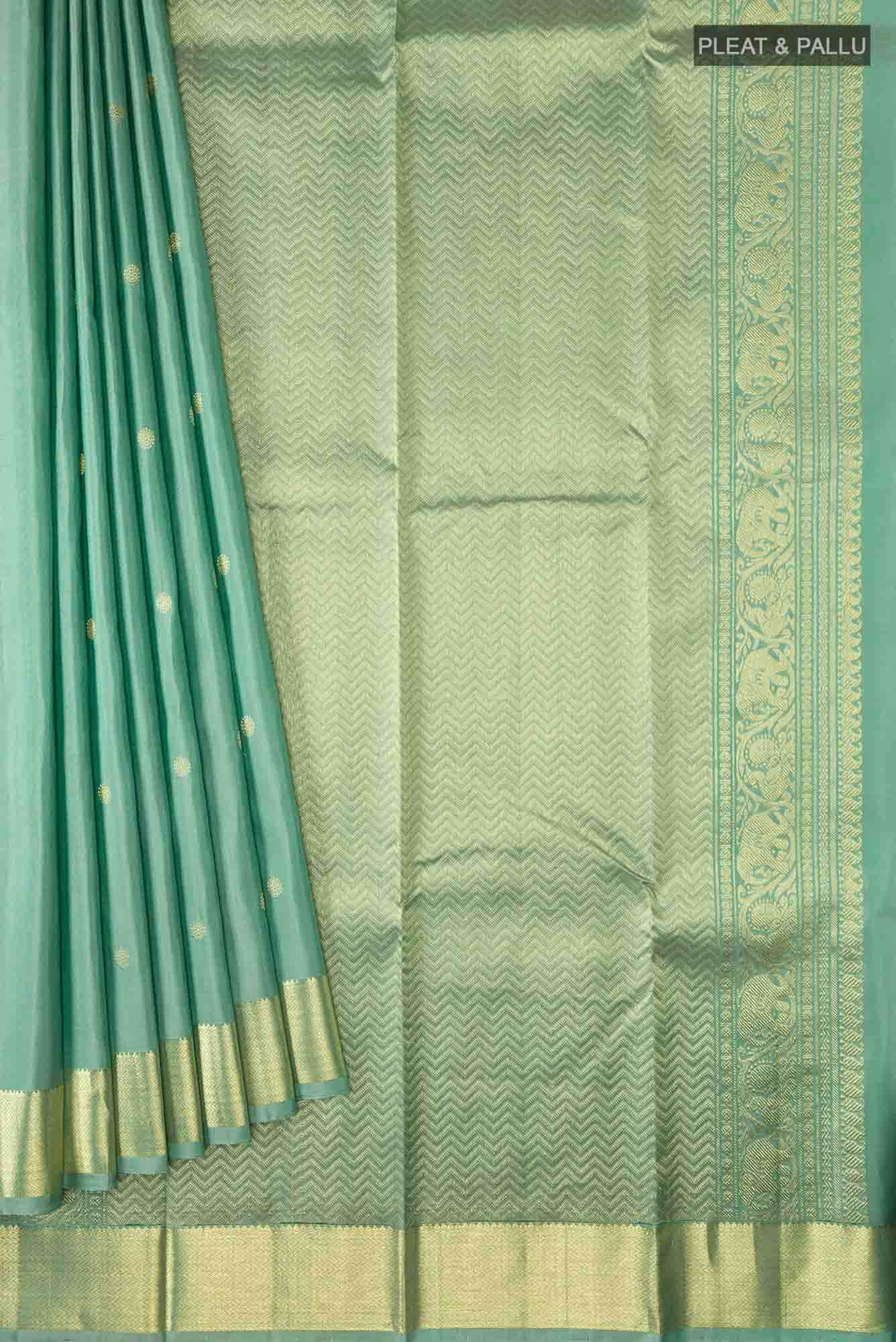 Green Kanchipuram Silk Saree