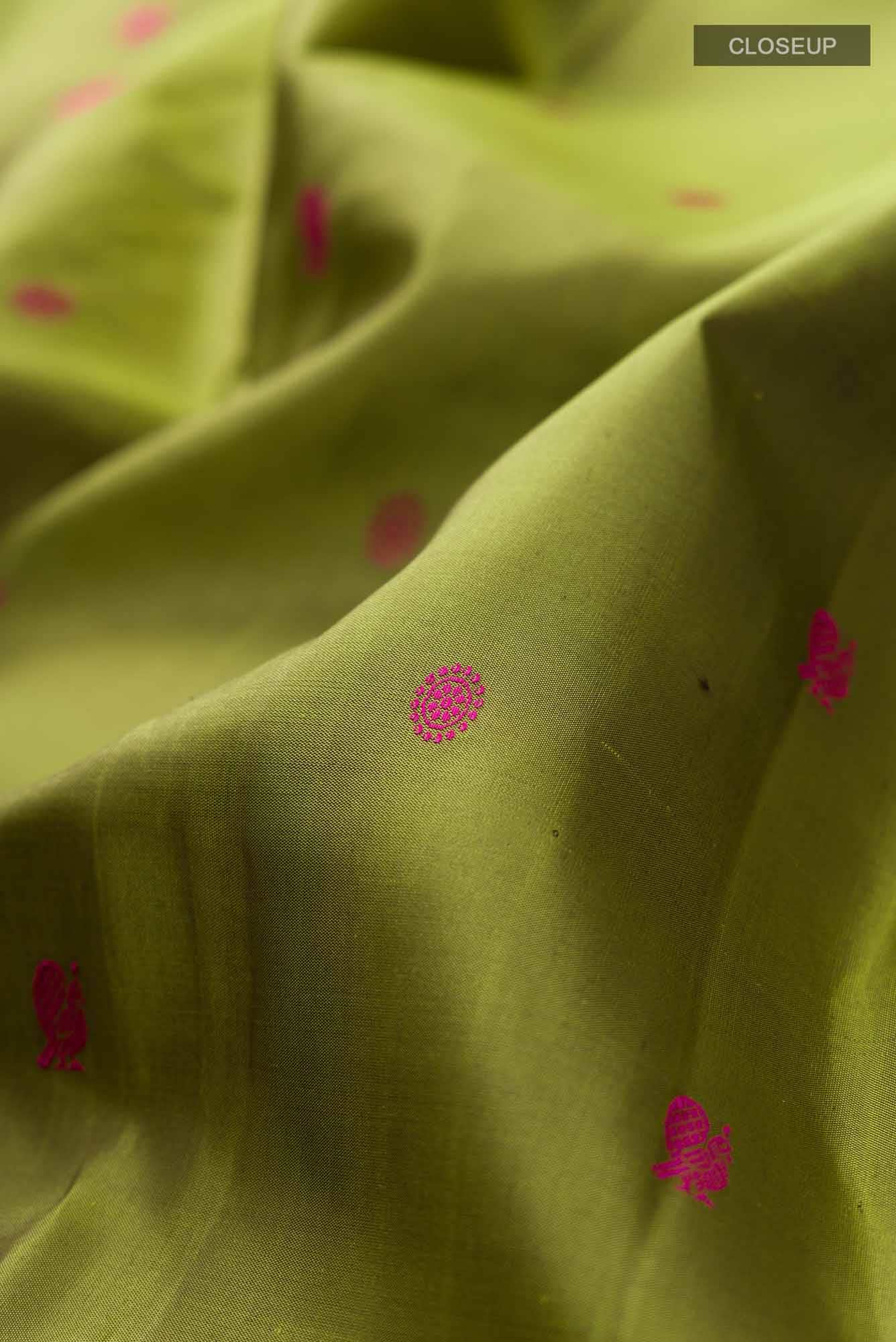 Green Kanchipuram Silk Saree