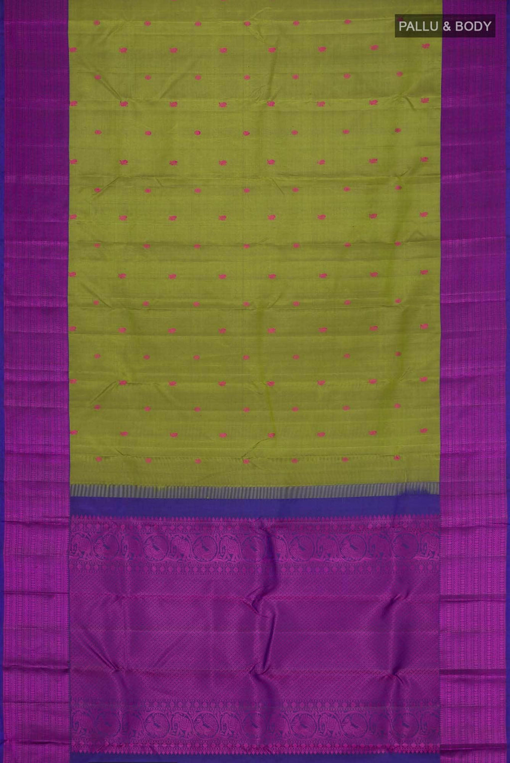 Green Kanchipuram Silk Saree
