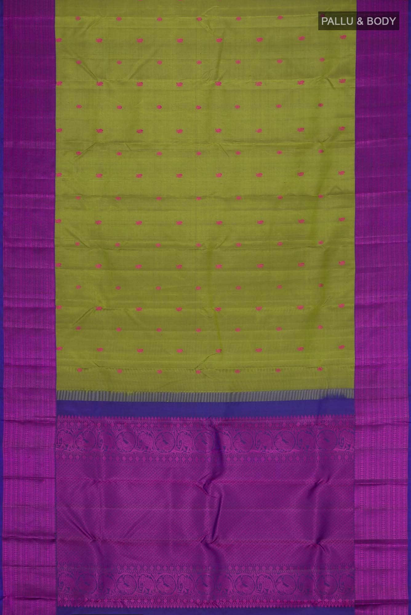 Green Kanchipuram Silk Saree