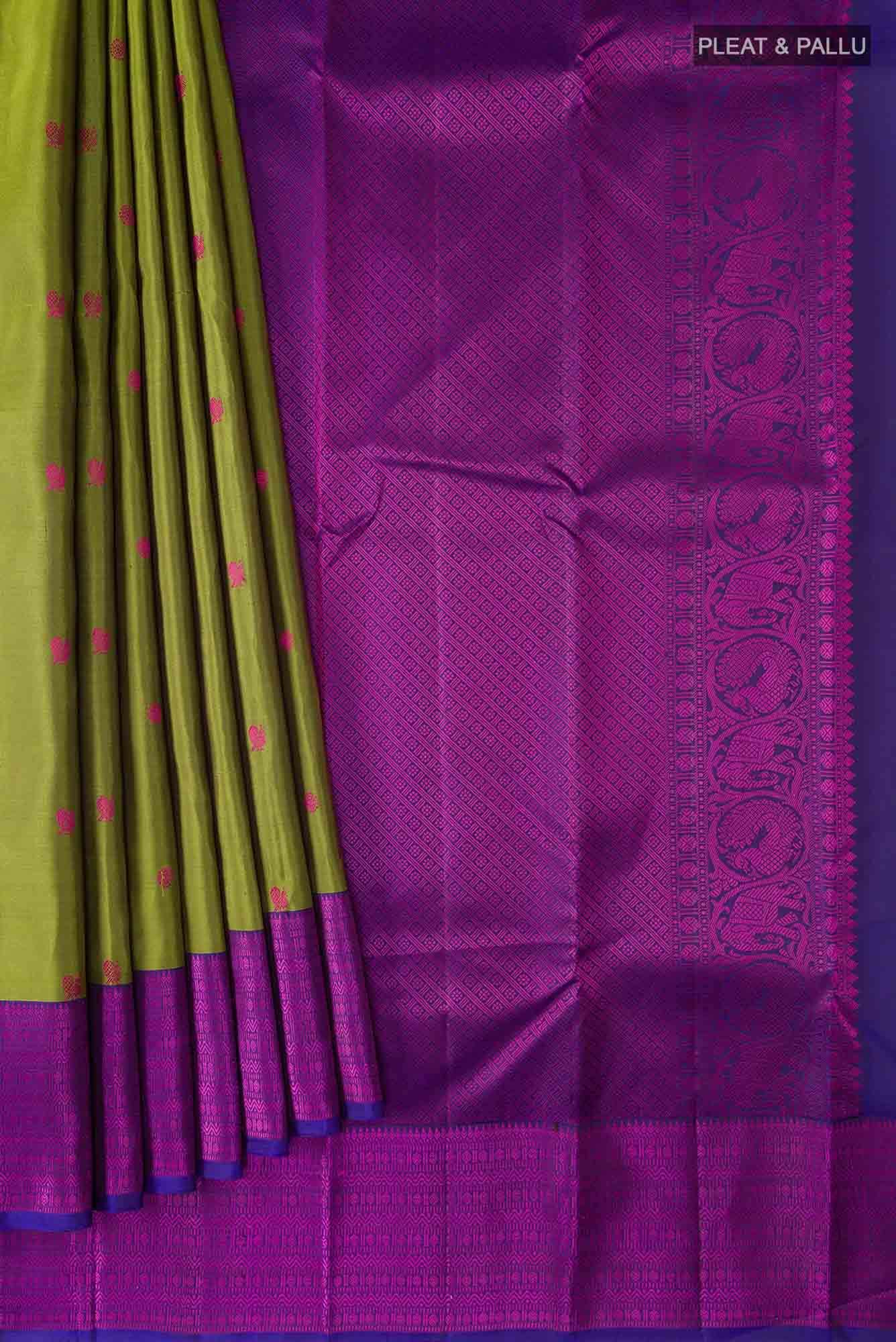 Green Kanchipuram Silk Saree