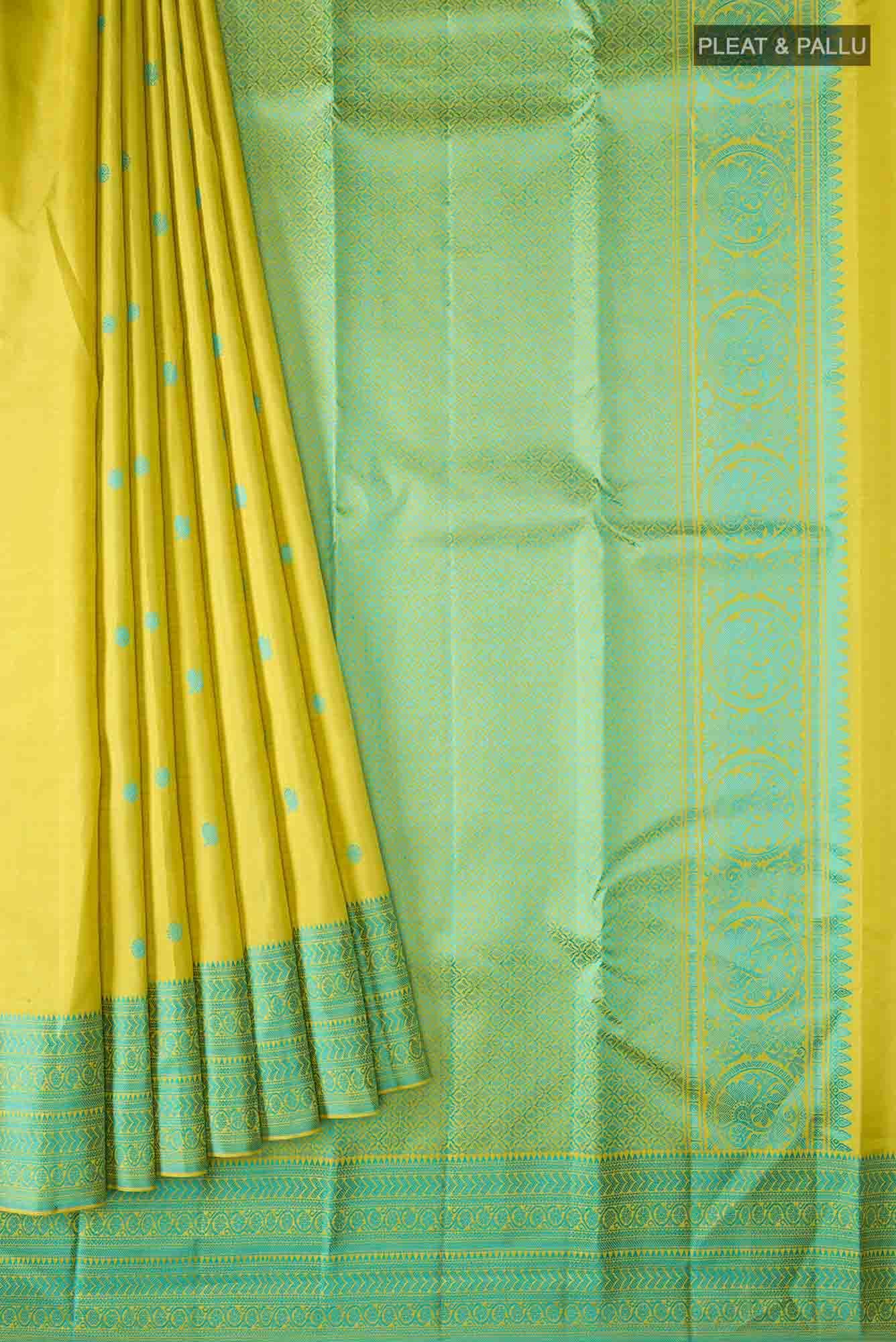 Green Kanchipuram Silk Saree