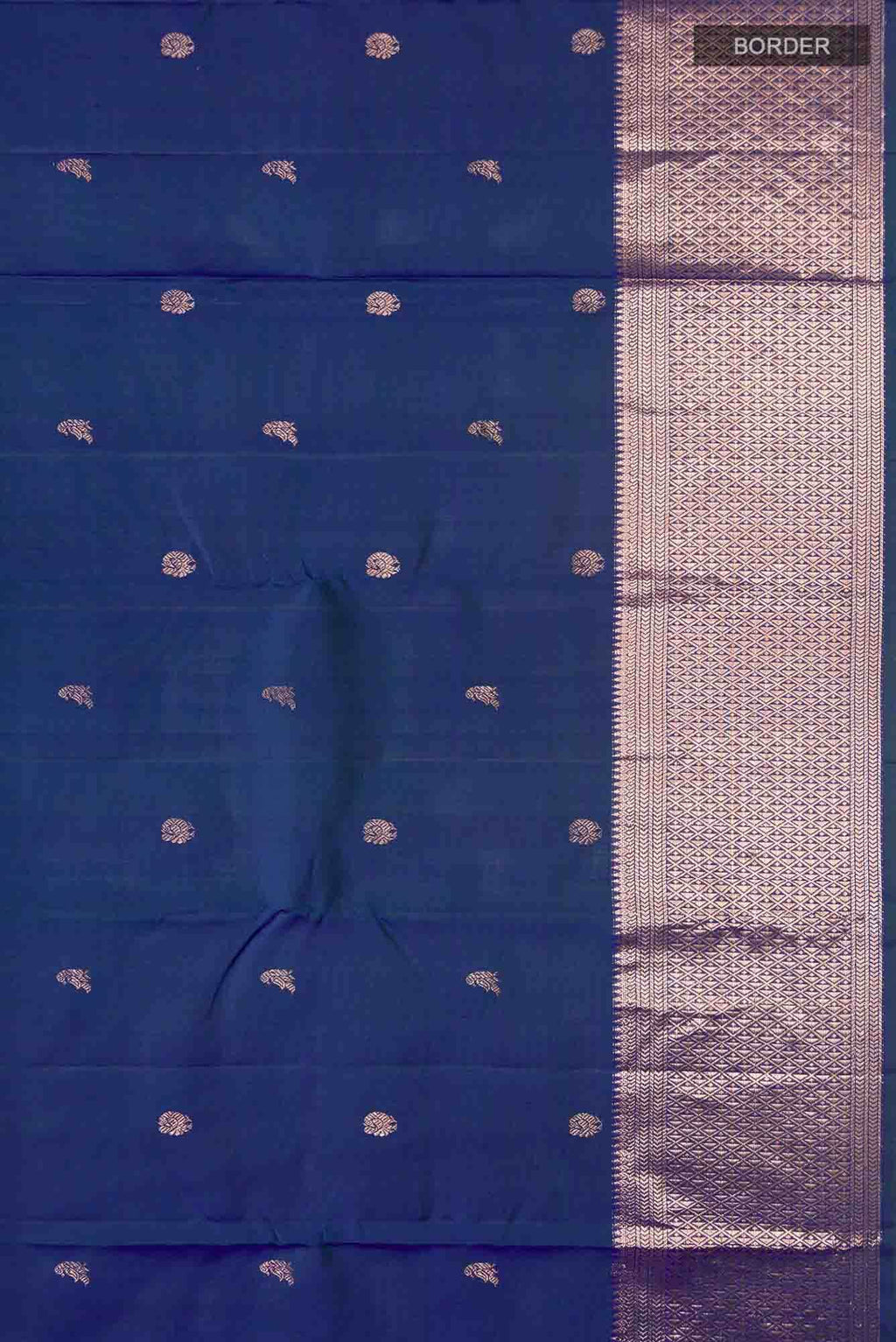 Blue Kanchipuram Silk Saree