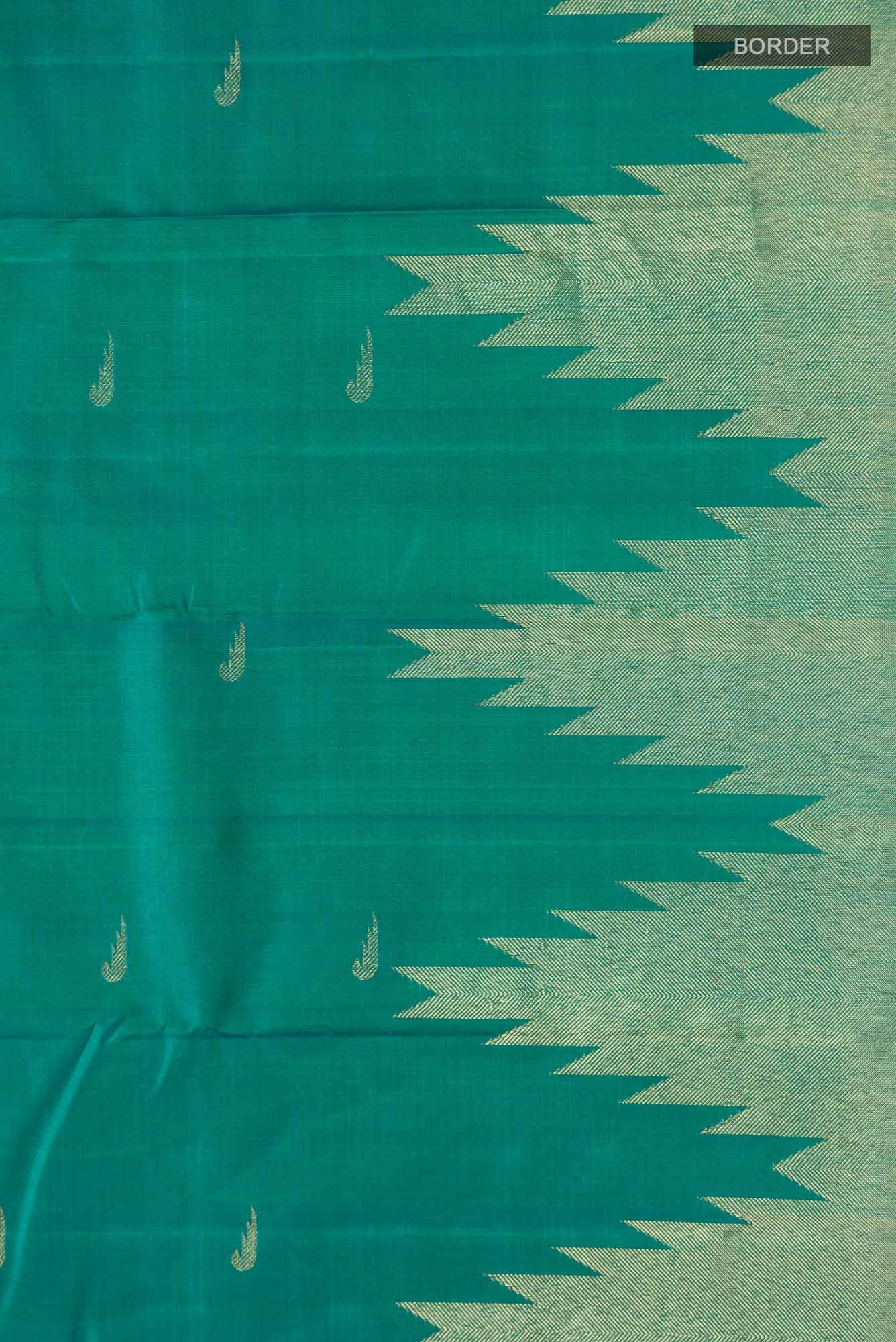 Green Kanchipuram Silk Saree