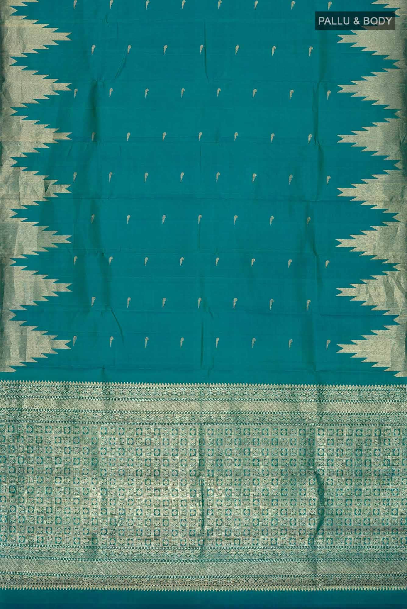 Green Kanchipuram Silk Saree