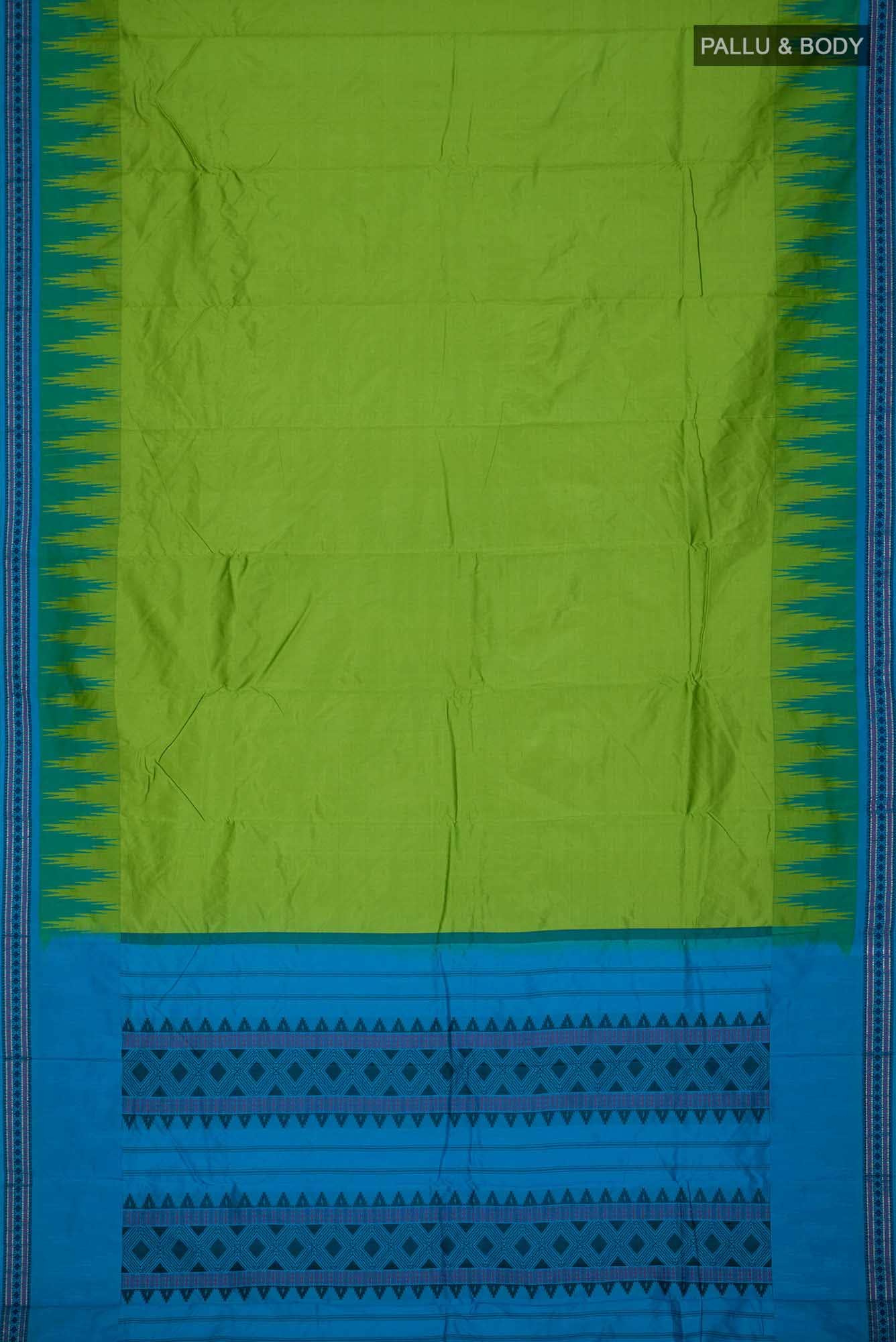 Green Bangalore Silk Saree