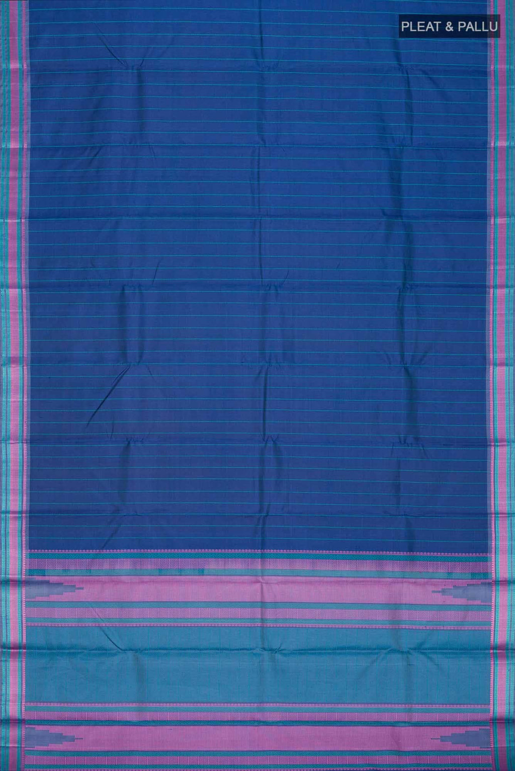 Blue Kanchipuram Silk Saree