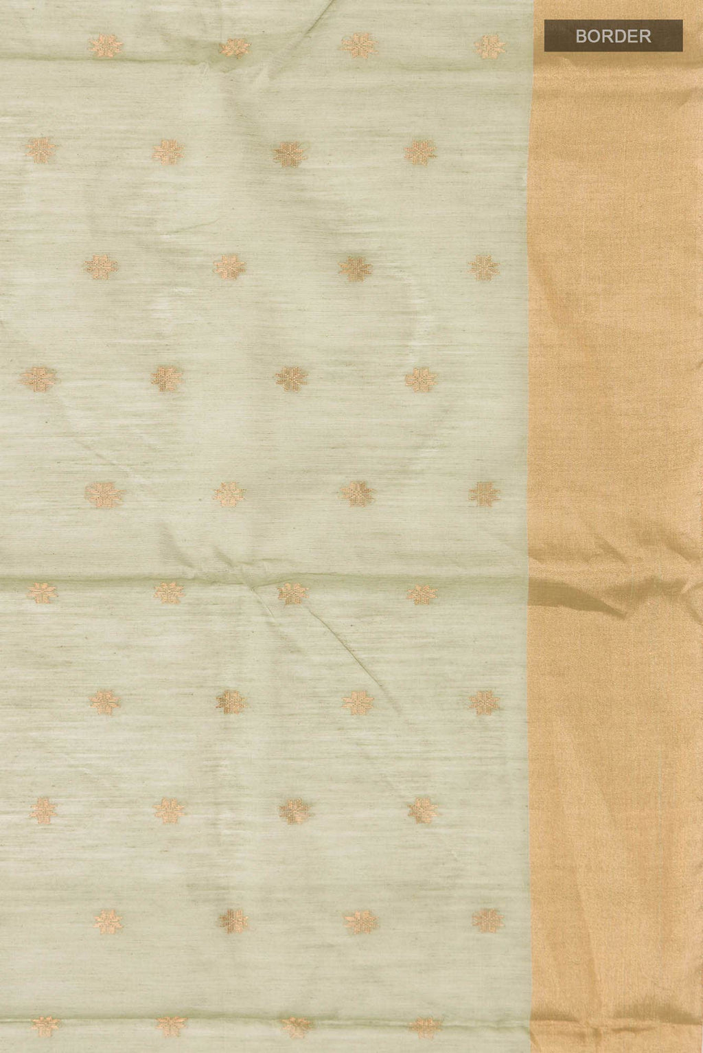 Sage Green Chanderi Silk Cotton Saree
