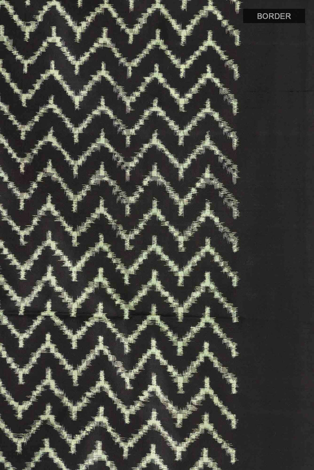 Black Pochampally Silk Saree