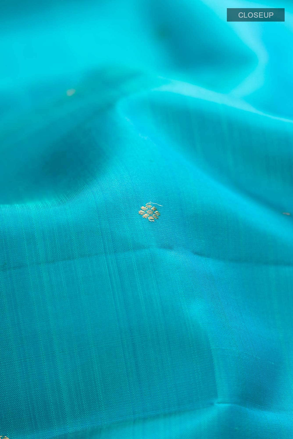 Blue Kanchipuram Silk Saree