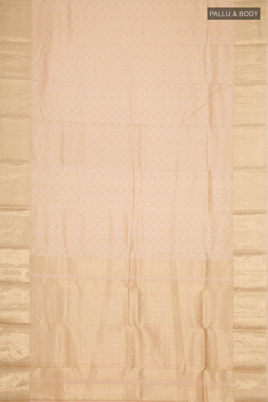 Sandal Kanchipuram Silk Saree