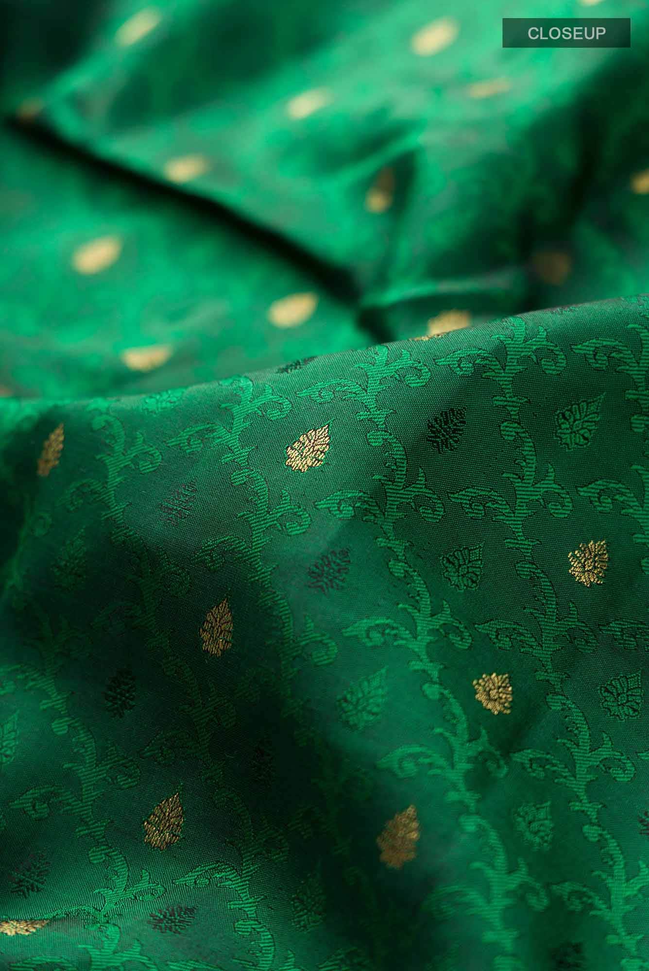 Green Kanchipuram Silk Saree