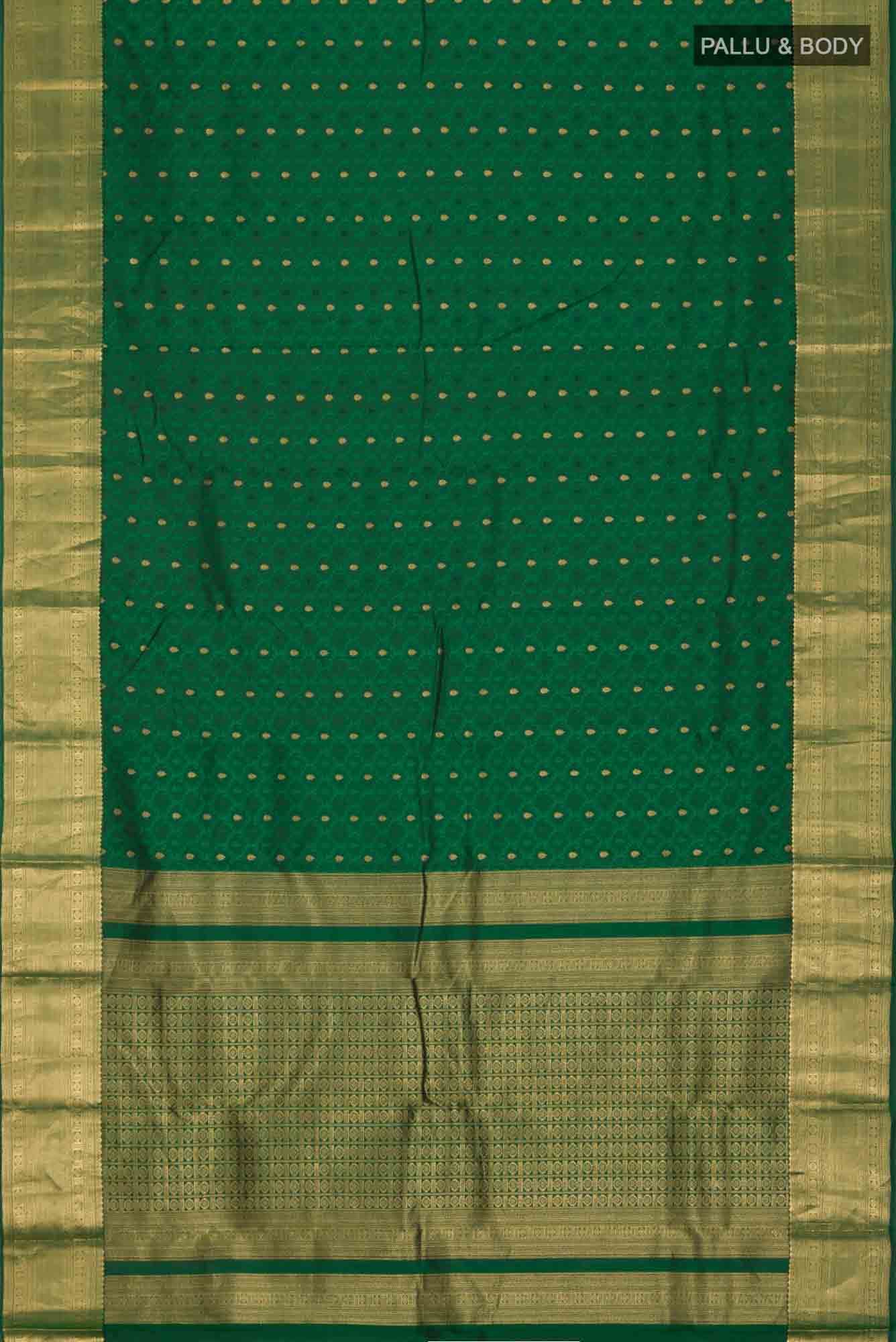 Green Kanchipuram Silk Saree