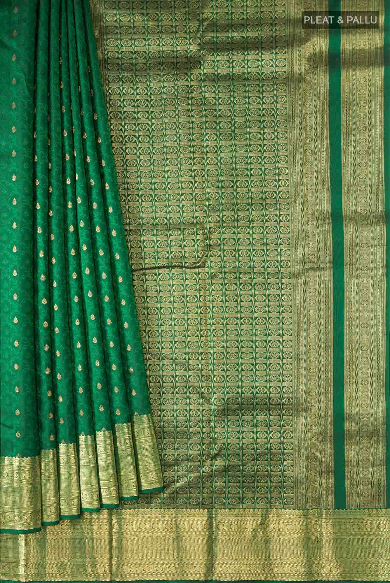 Green Kanchipuram Silk Saree