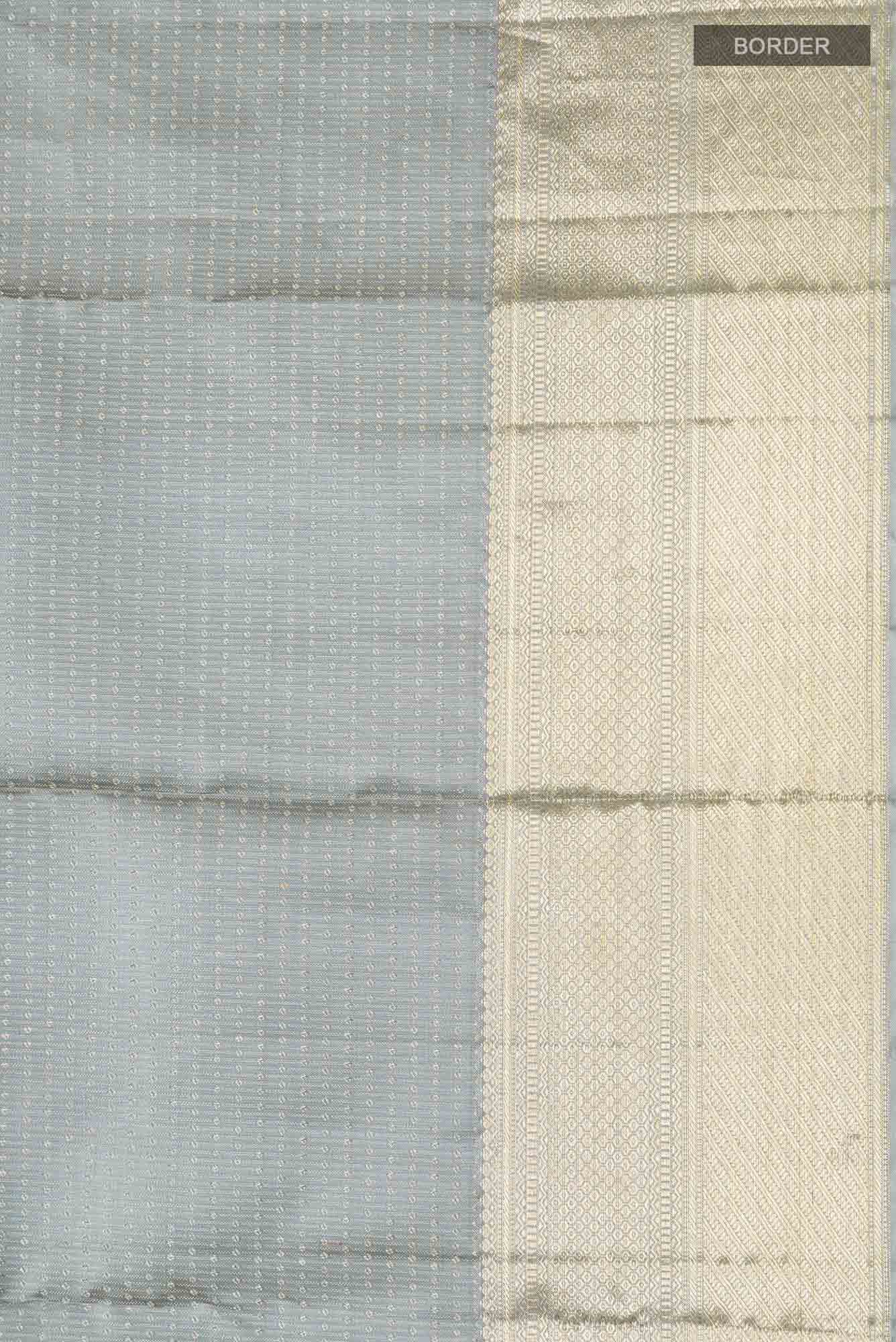 Blue Kanchipuram Silk Saree