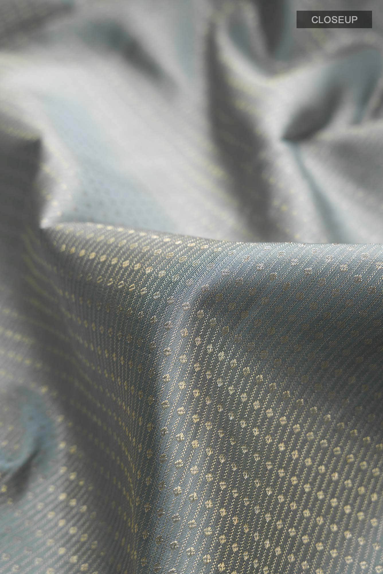 Blue Kanchipuram Silk Saree