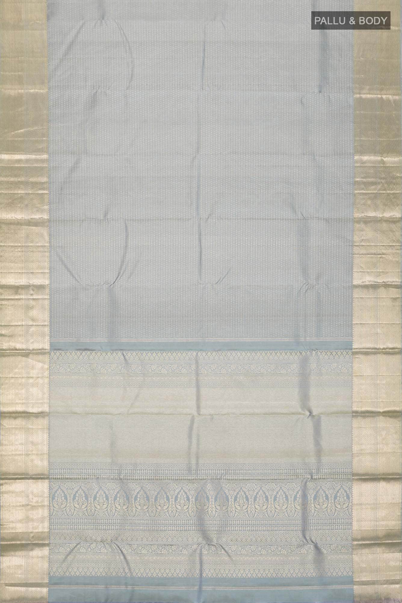 Blue Kanchipuram Silk Saree